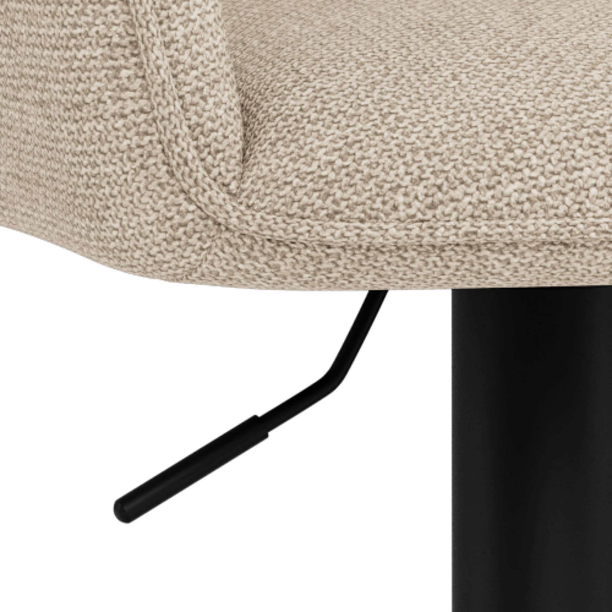 ACTONA GROUP Barhocker »Glenda, Hocker, Barstuhl« 1, 1 Stk. tlg. Stoffpolster, Armlehnen, Gaslift, Drehfunktion, FSC™