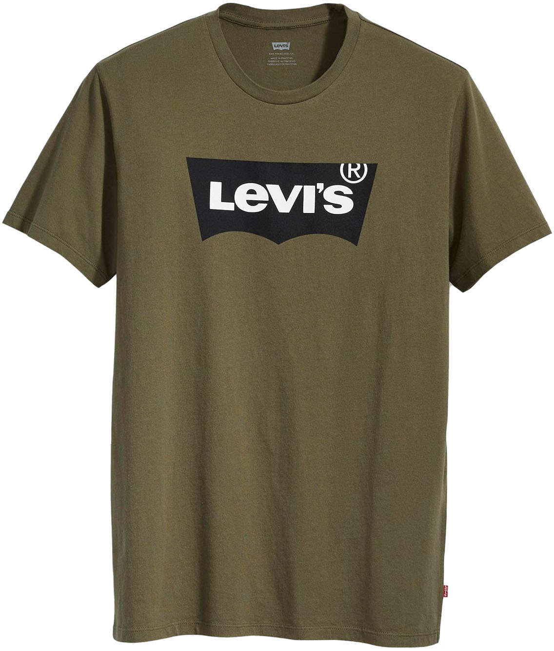 Levi's® T-Shirt »Batwing Logo Tee«, mit Logo-Front-Print