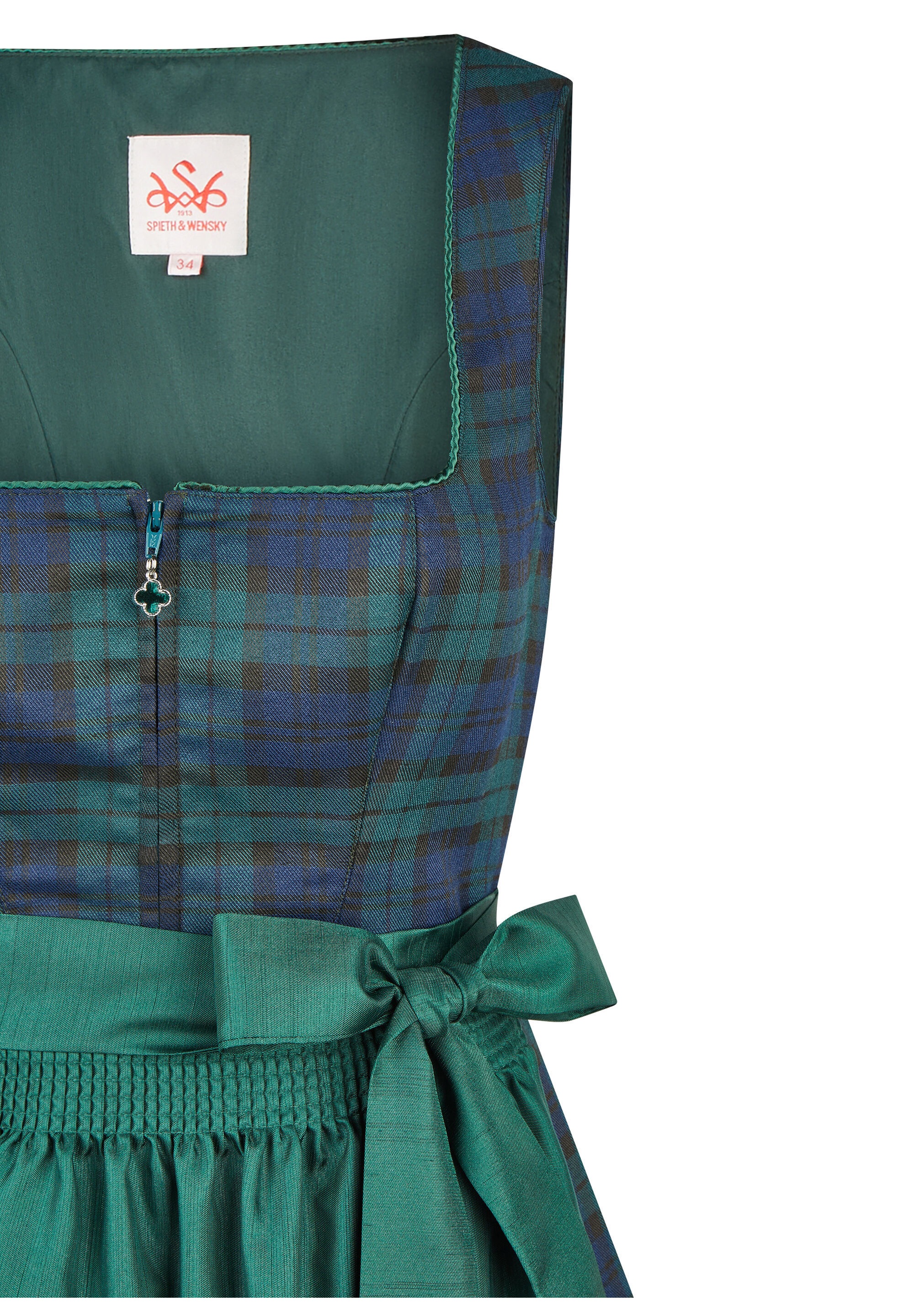 Spieth & Wensky Dirndl »Spieth & Wensky Dirndl Korsika« Ohne Taschen in Midilänge
