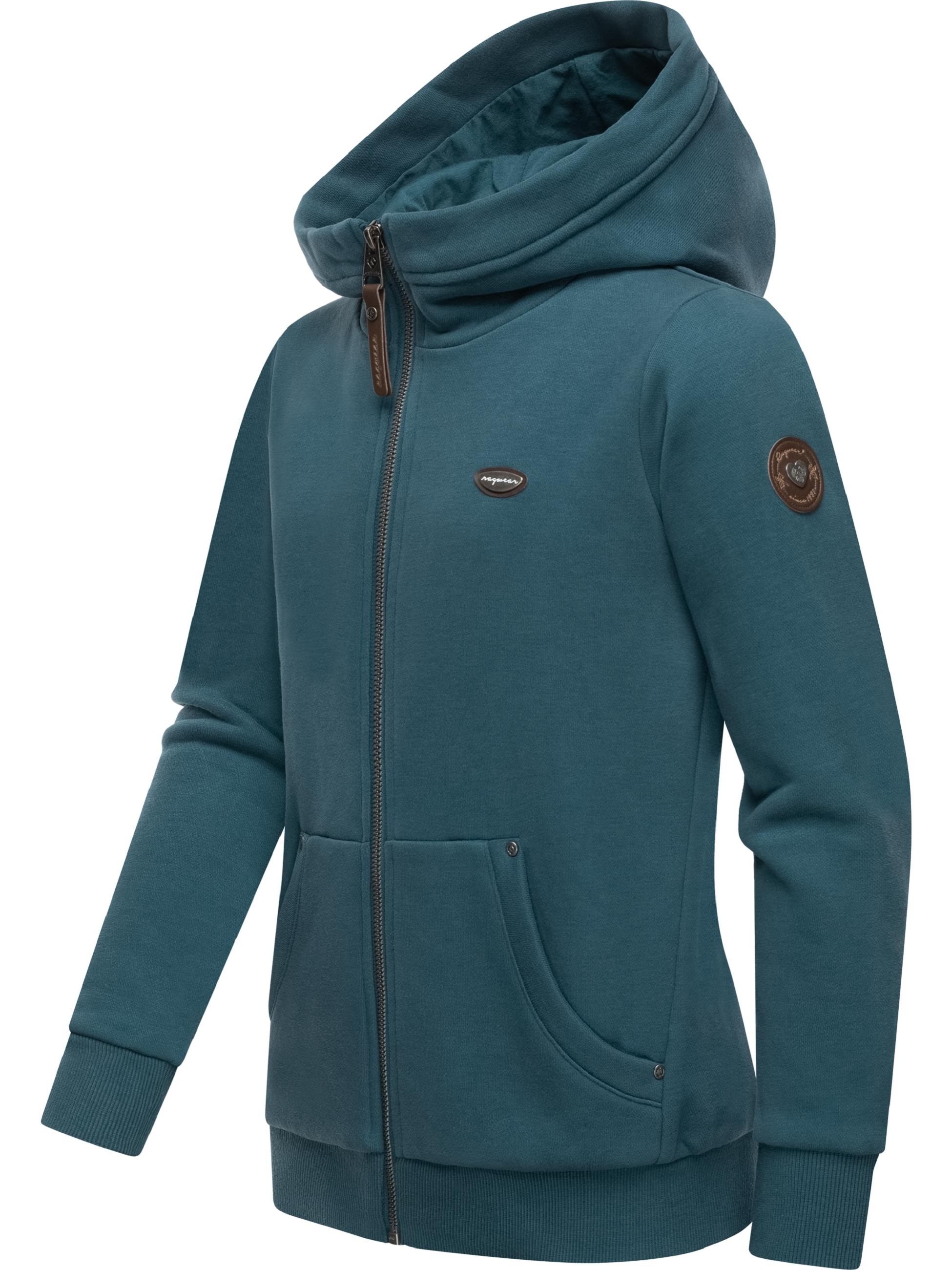 Ragwear Kapuzensweatshirt »Kapuzensweatjacke Nesie Zip«