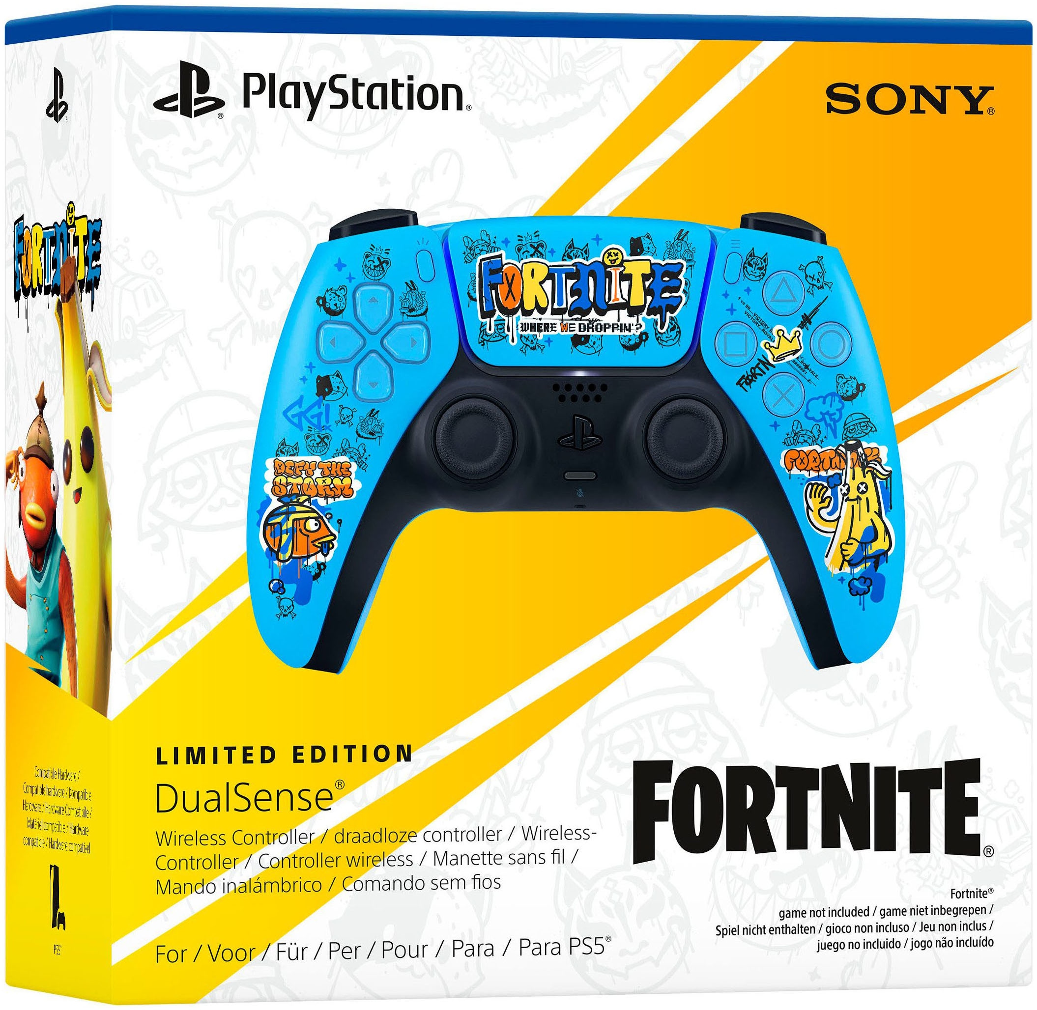 PlayStation 5 Konsolen-Set »PS5 Slim Digital Fortnite Cobalt Star Bundle inkl. FORTNITE DualSense«