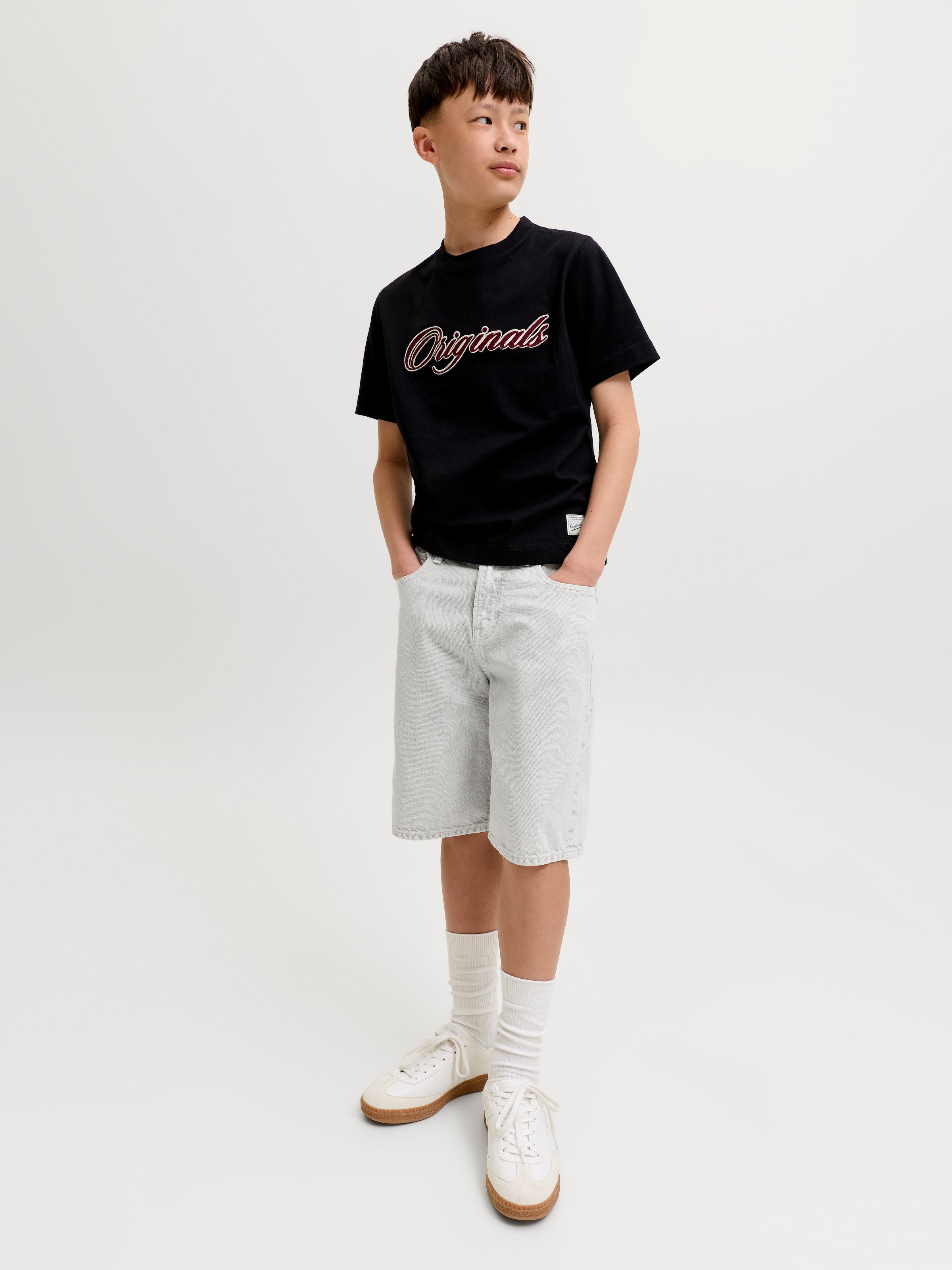 Jack & Jones Junior Shorts »JJIALEX JJORIGINAL SHORTS SQ 299 JNR«  Baumwolle, baggy fit