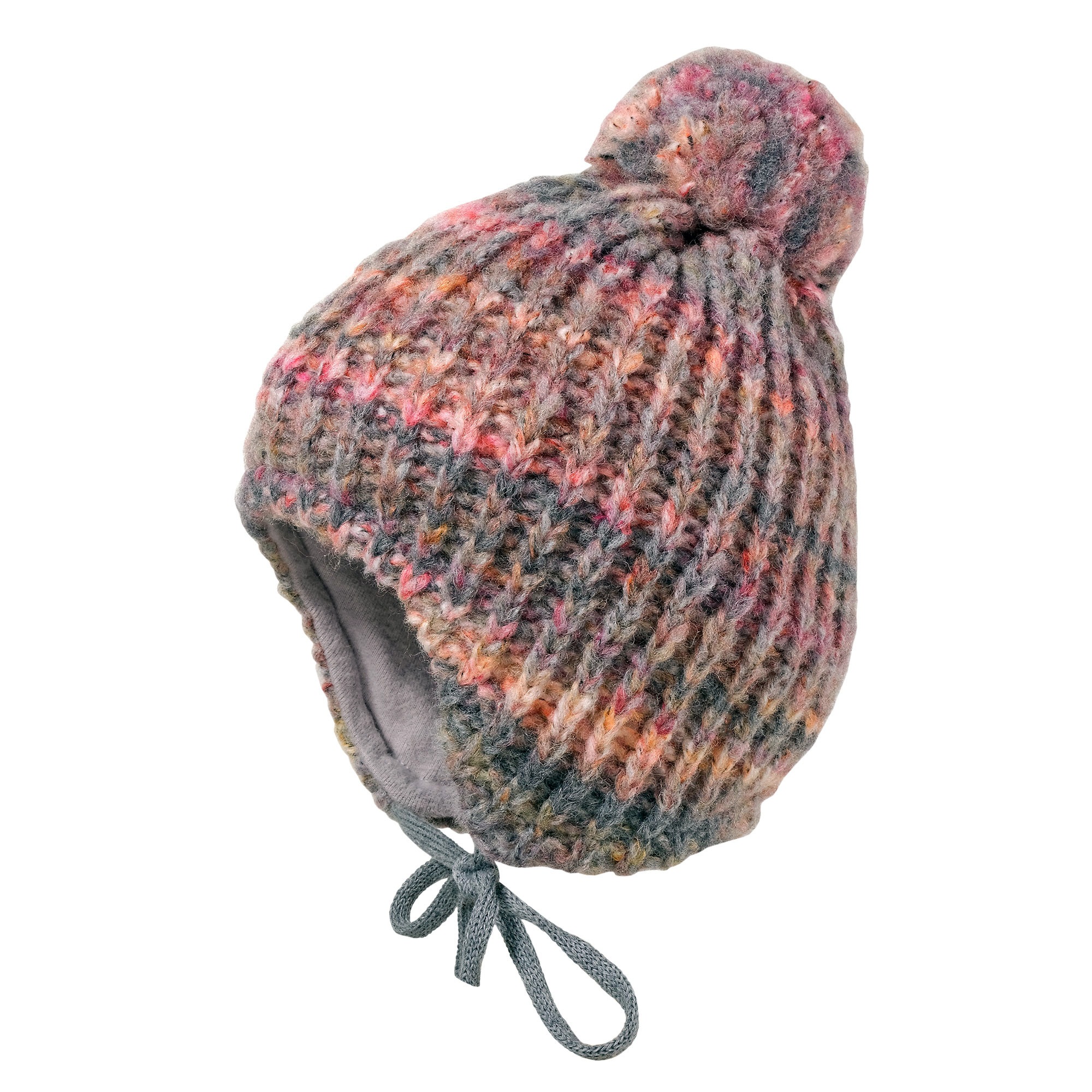 Maximo Strickmütze Wollanteil in bunt, Größe 49