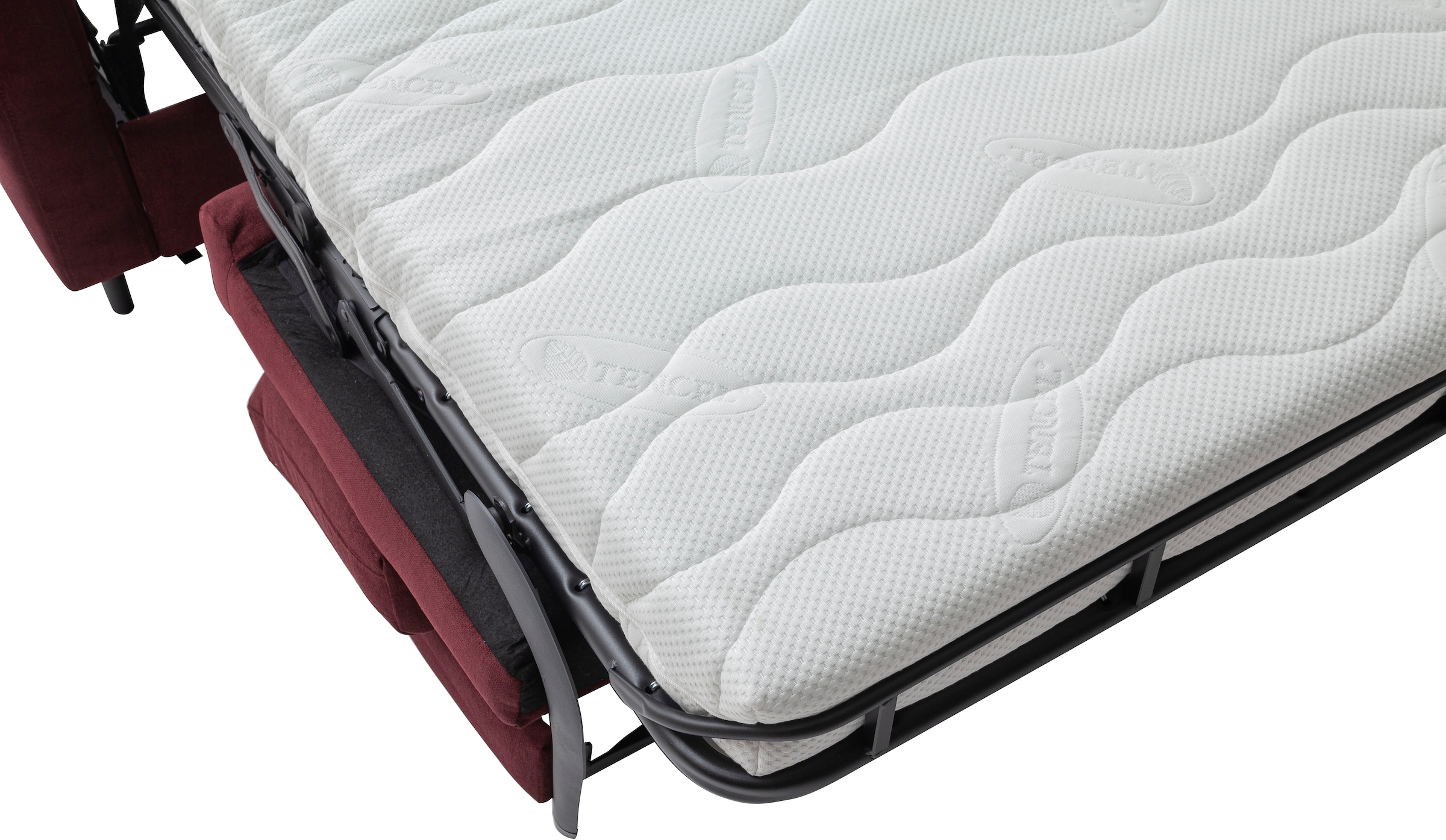 Home affaire Ecksofa »Calestra, Bezug Easy Care, Dauerschlaffunktion in 2 Qualitäten« L-Form, whlw. Kaltschaummatratze RG40 oder Premium RG55, in 3 Breiten