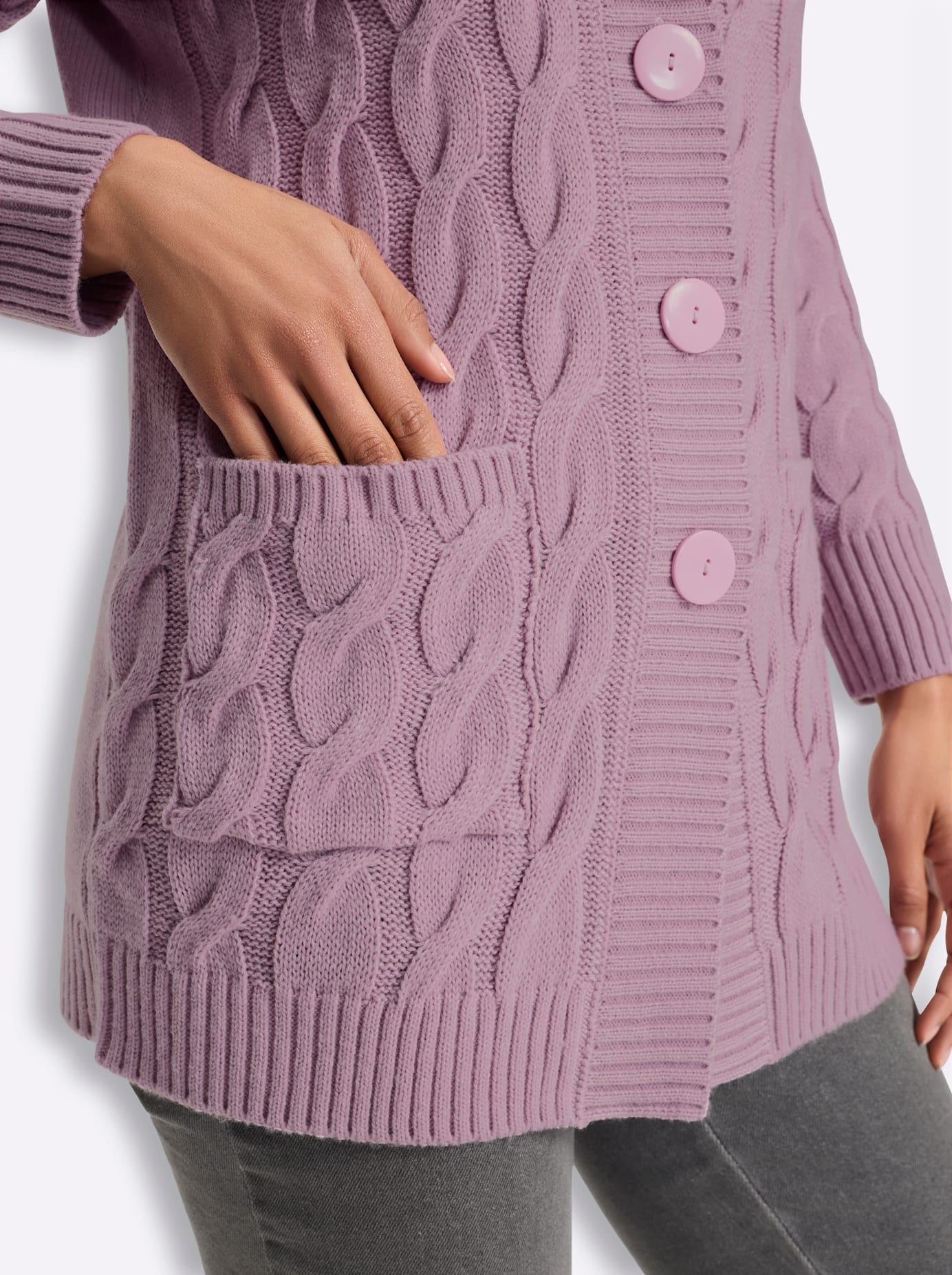 Classic Basics Strickjacke