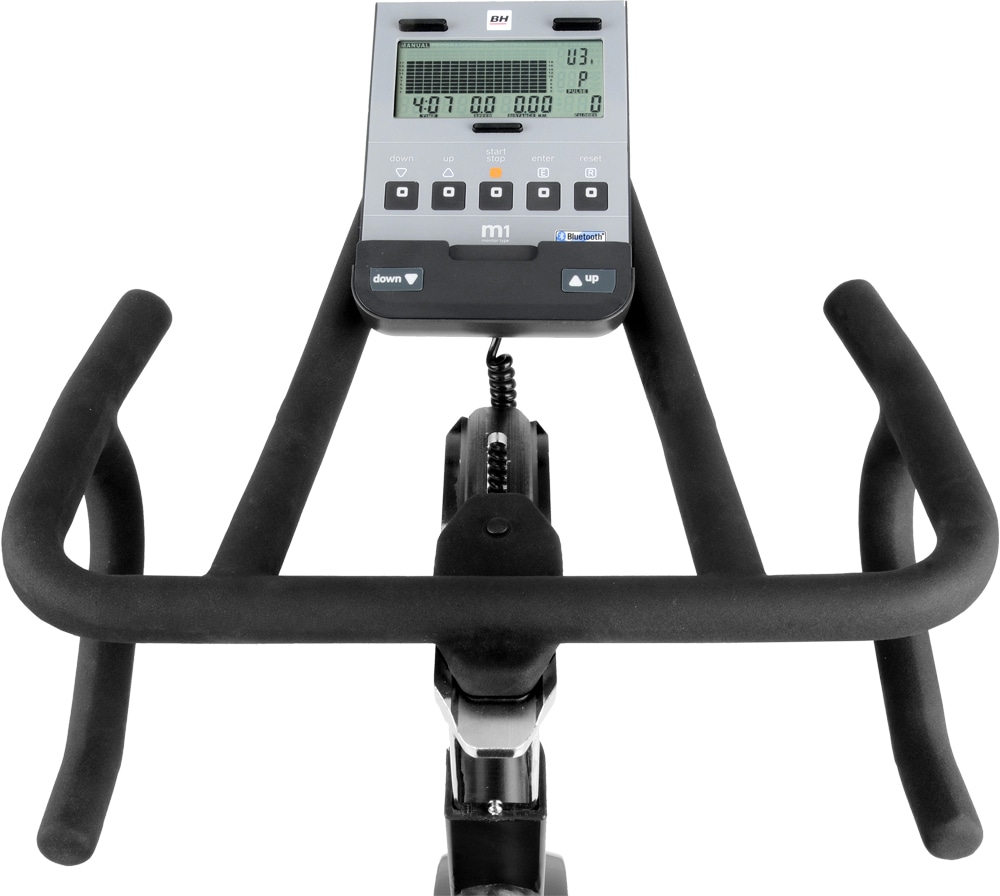 BH Fitness Air Bike »Indoorbike I.AirMag H9122I«, (mit Tablet-Halterung), Schwungmasse ca. 18 kg, 16 Widerstandsstufen