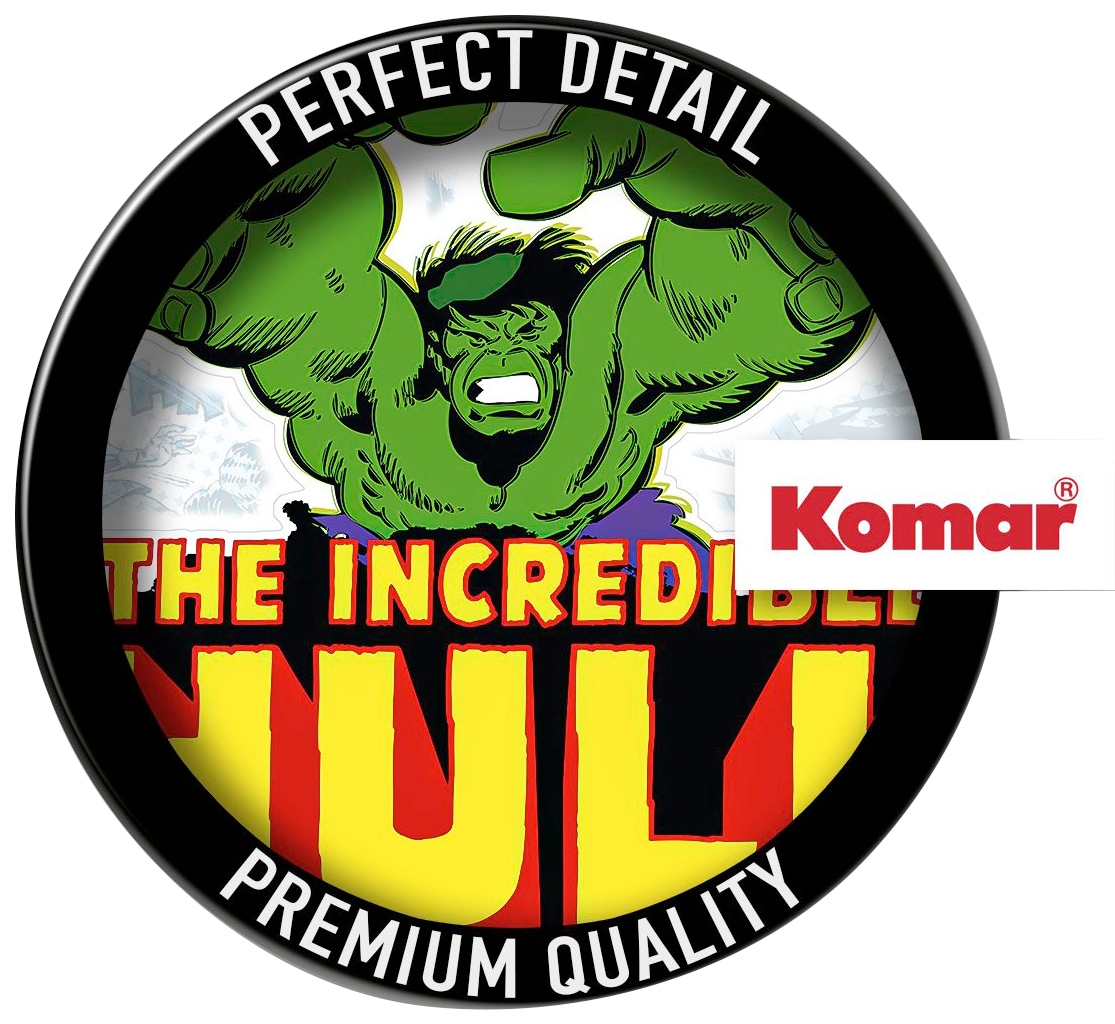 Komar Wandtattoo »Hulk Comic Classic - Größe 50 x 70 cm«, (1 St.), selbstklebend, Wandsticker, Kinderzimmer