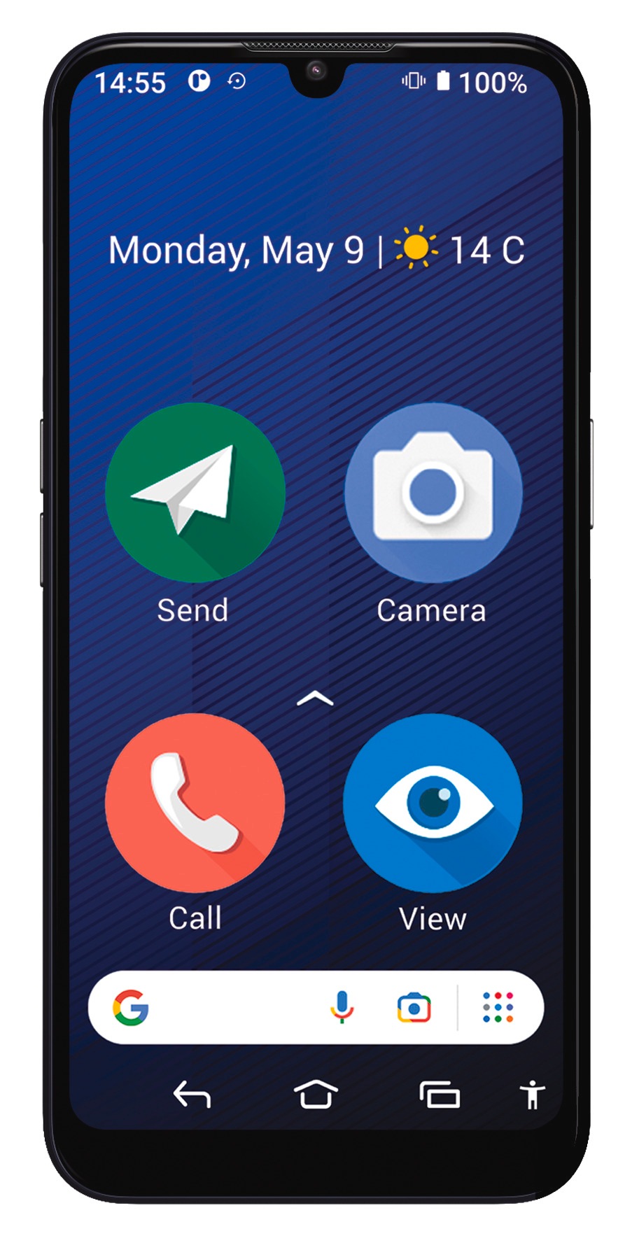 Doro Smartphone »8200 Plus«, Schwarz