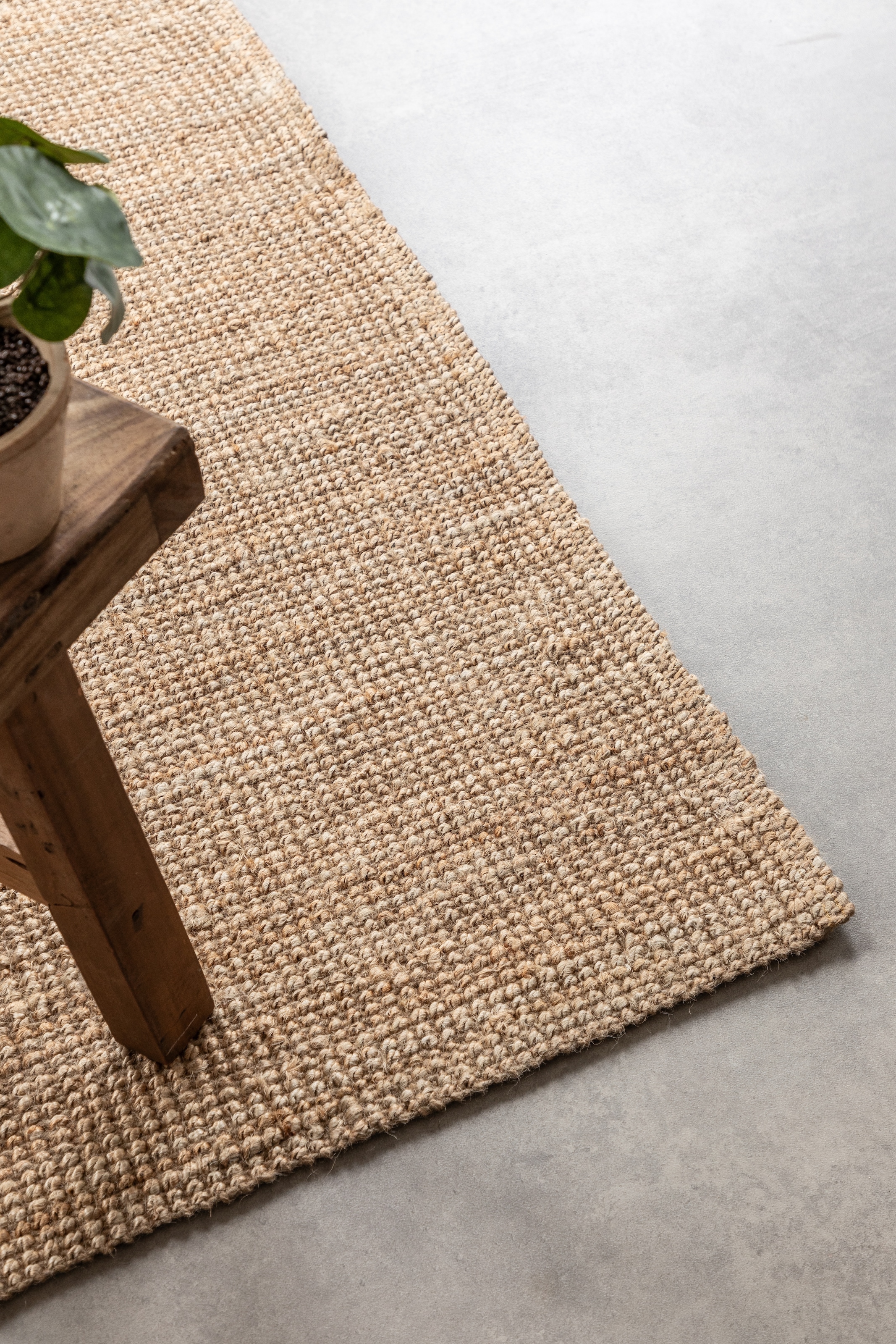 HANSE Home Teppich »Jaipur«, rechteckig, 10 mm Höhe, Jute, Natur, Wohnzimmer, Esszimmer, Schlafzimmer, Flur, Läufer, Boho