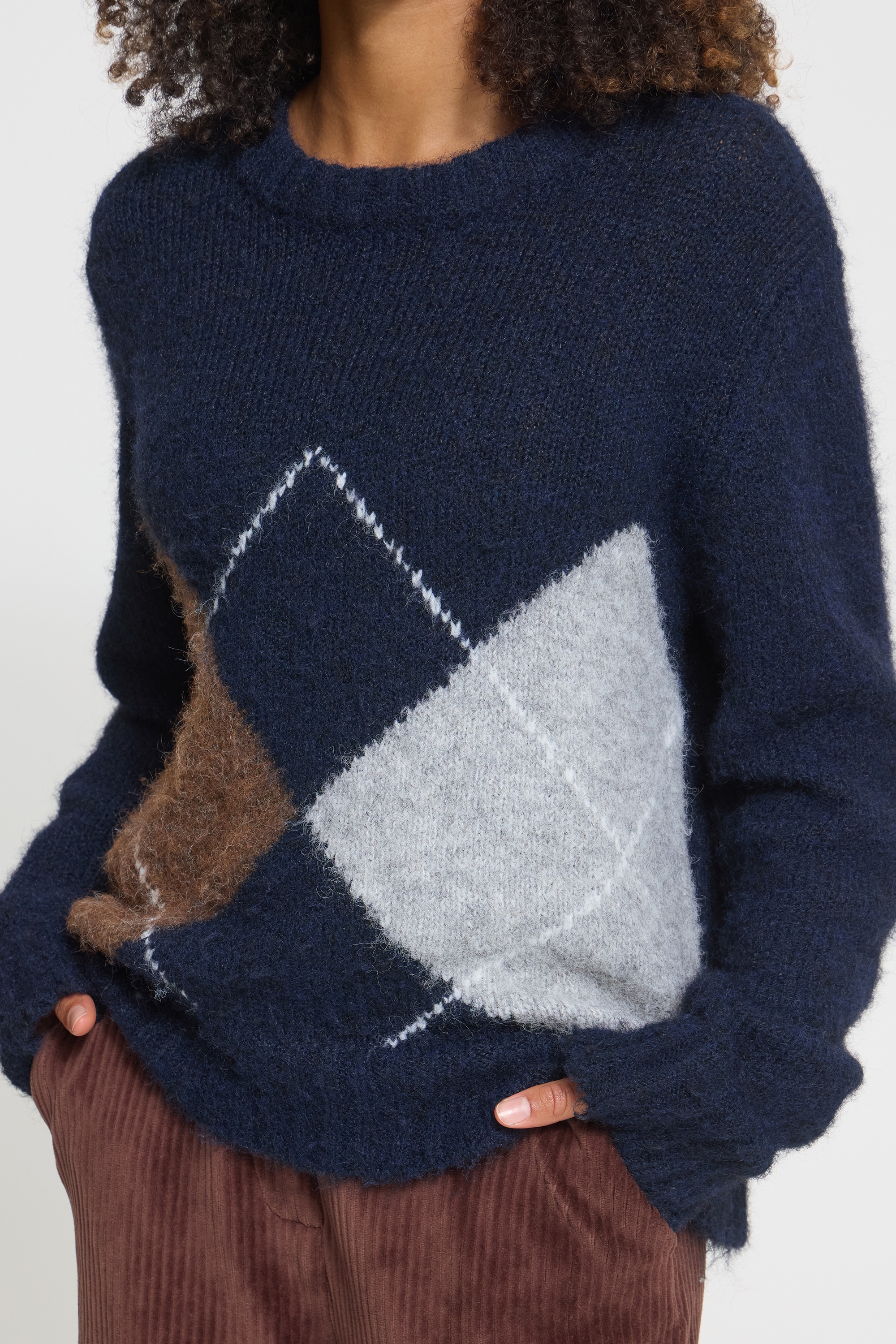 Ichi Strickpullover »Damen Langarm IHBAYANA«