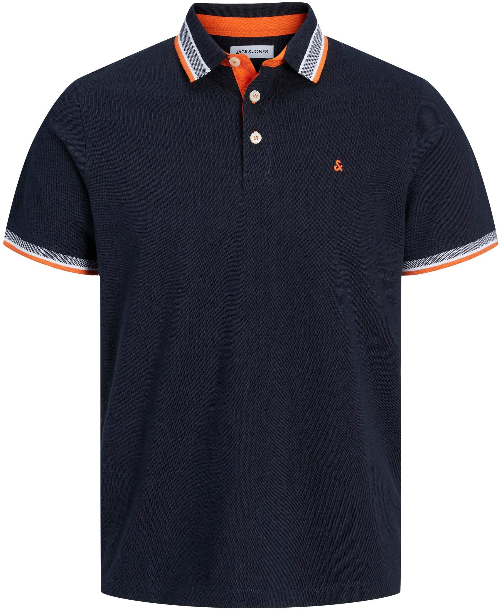 Jack & Jones Poloshirt »JJEPAULOS POLO SS NOOS«, mit Logo Stickerei