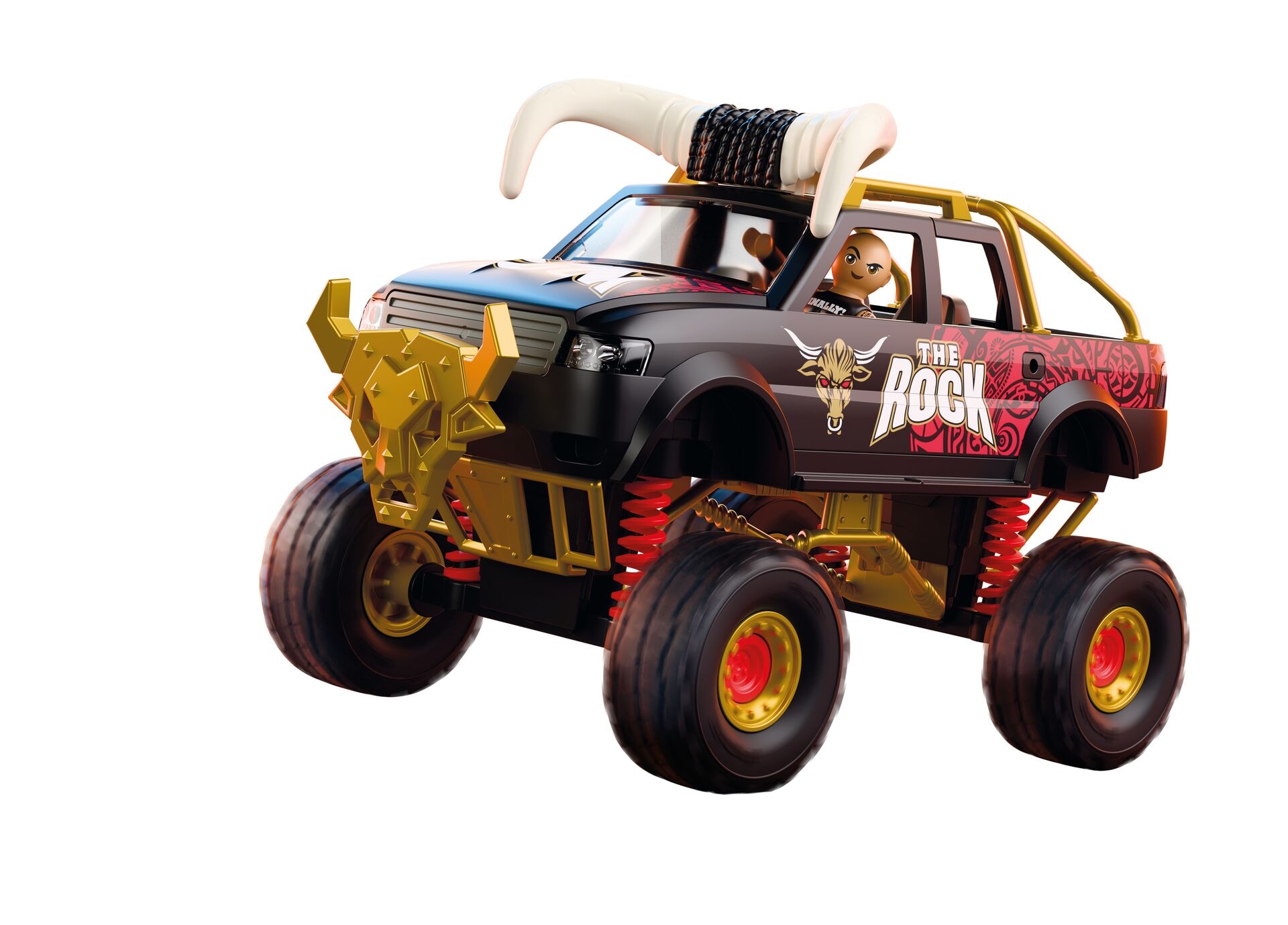 Playmobil® Konstruktions-Spielset »WWE The Rock Monster Truck (71955), WWE« Made in Europe
