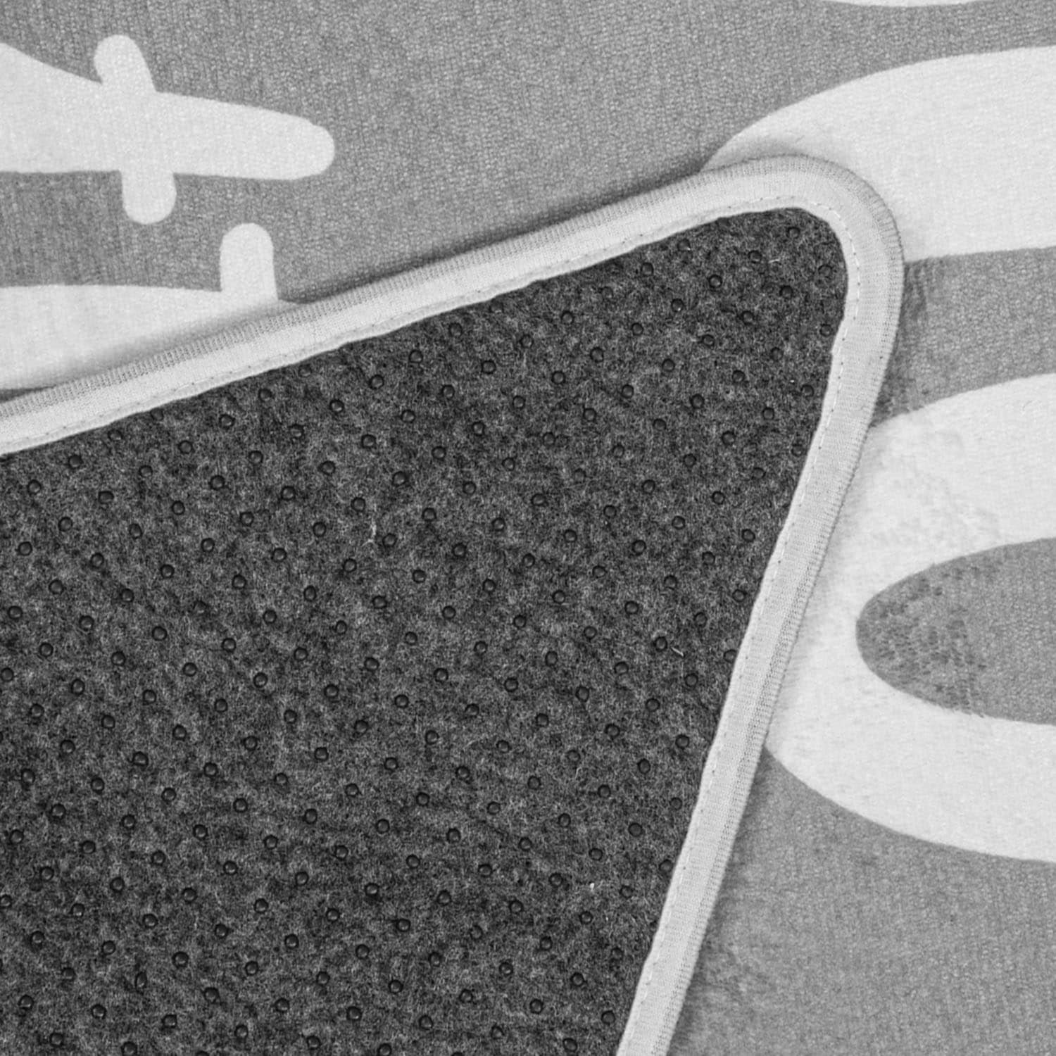 Paco Home Kinderteppich »Chicos 558«, sternförmig, 2 mm Höhe, Flachgewebe, Stern mit Schriftzug, Kinderzimmer