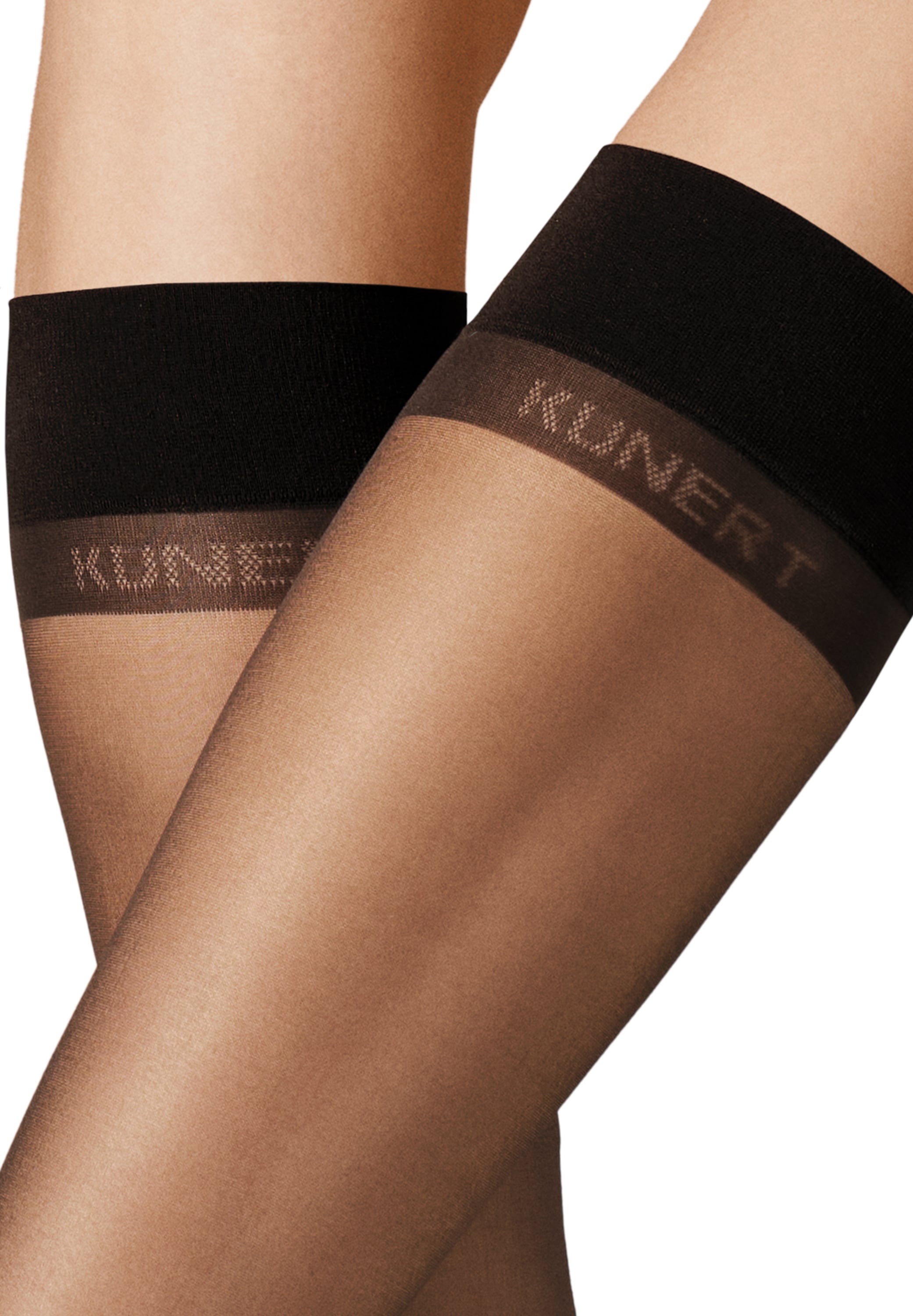 KUNERT Feinkniestrümpfe »Kniestrumpf Perfect Shine 15«