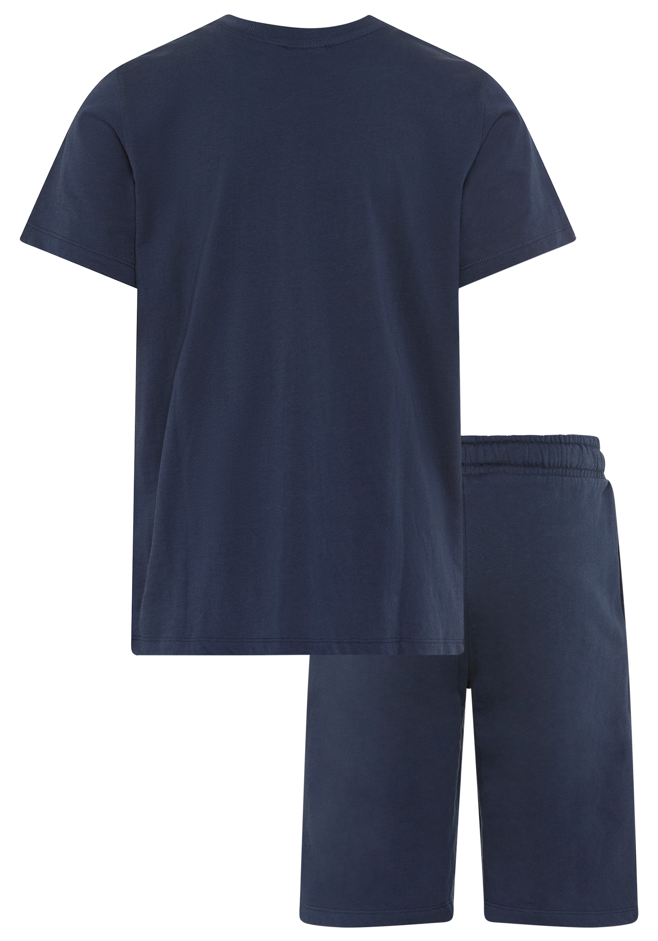 H.I.S Shirt & Hose »2tlg Set: T-Shirt+Sweatbermudas« Set, 2, 2 tlg. verschiedene Größen, bedrucktes Design, aus Baumwollmischung