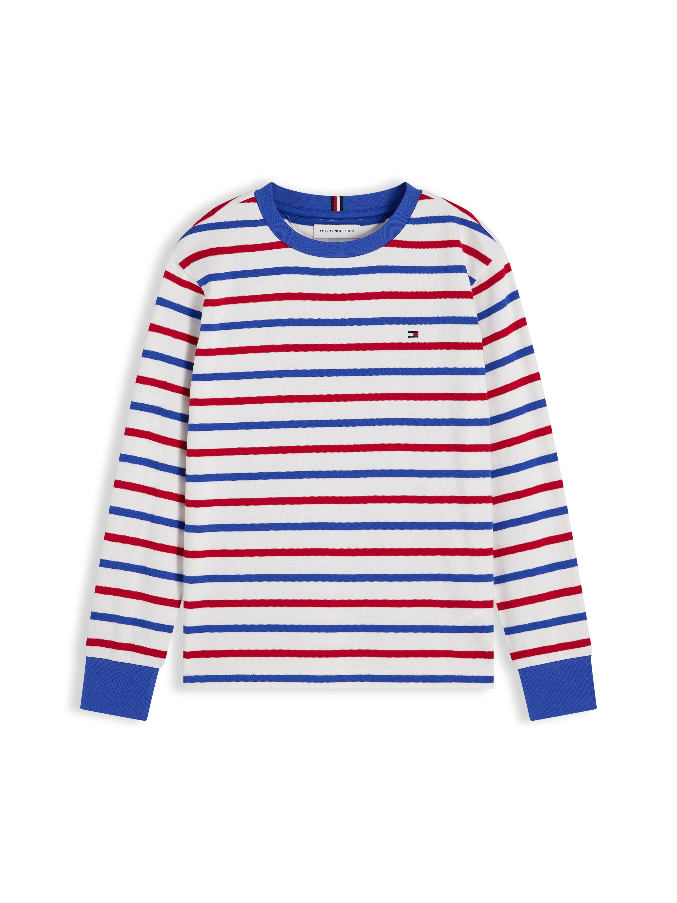 Tommy Hilfiger Langarmshirt Kinder bis 16 Jahre mit Rundhalsausschnitt