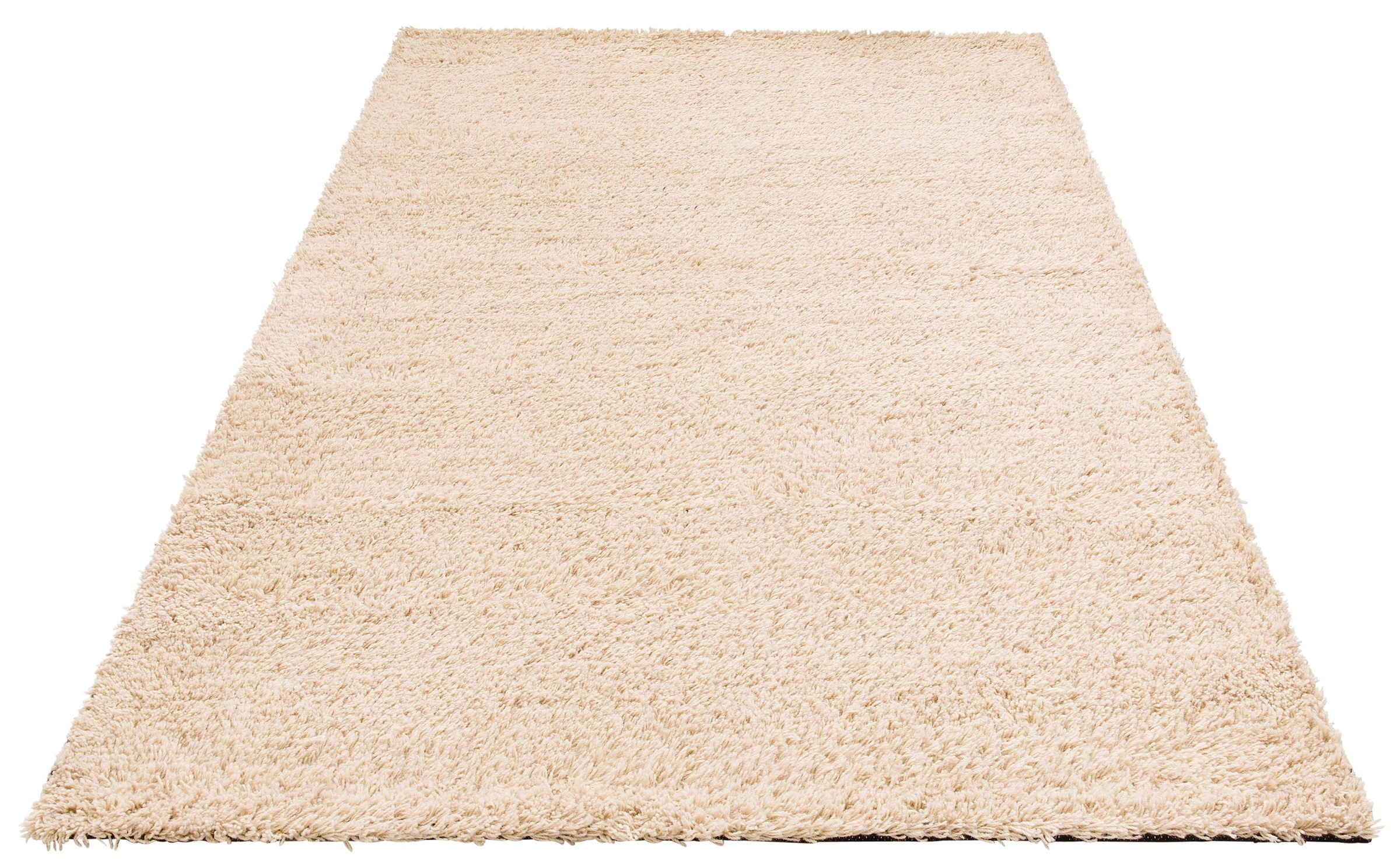 Theko Exklusiv Hochflor-Teppich »Kartal«, rechteckig, 30 mm Höhe, Wollshaggy, Wohnzimmer