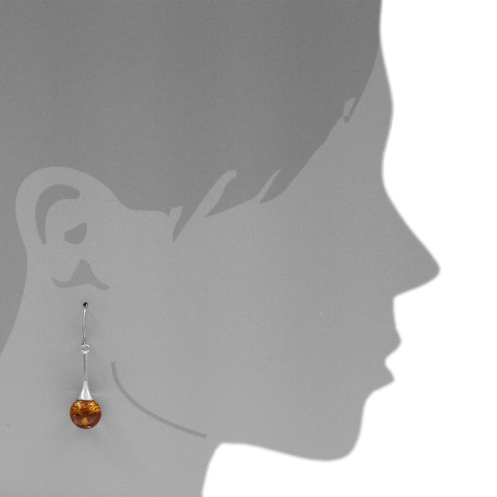 OSTSEE-SCHMUCK Paar Ohrhänger »Ostsee-Schmuck Ohrhänger Kugel Ohrhänger Kugel«