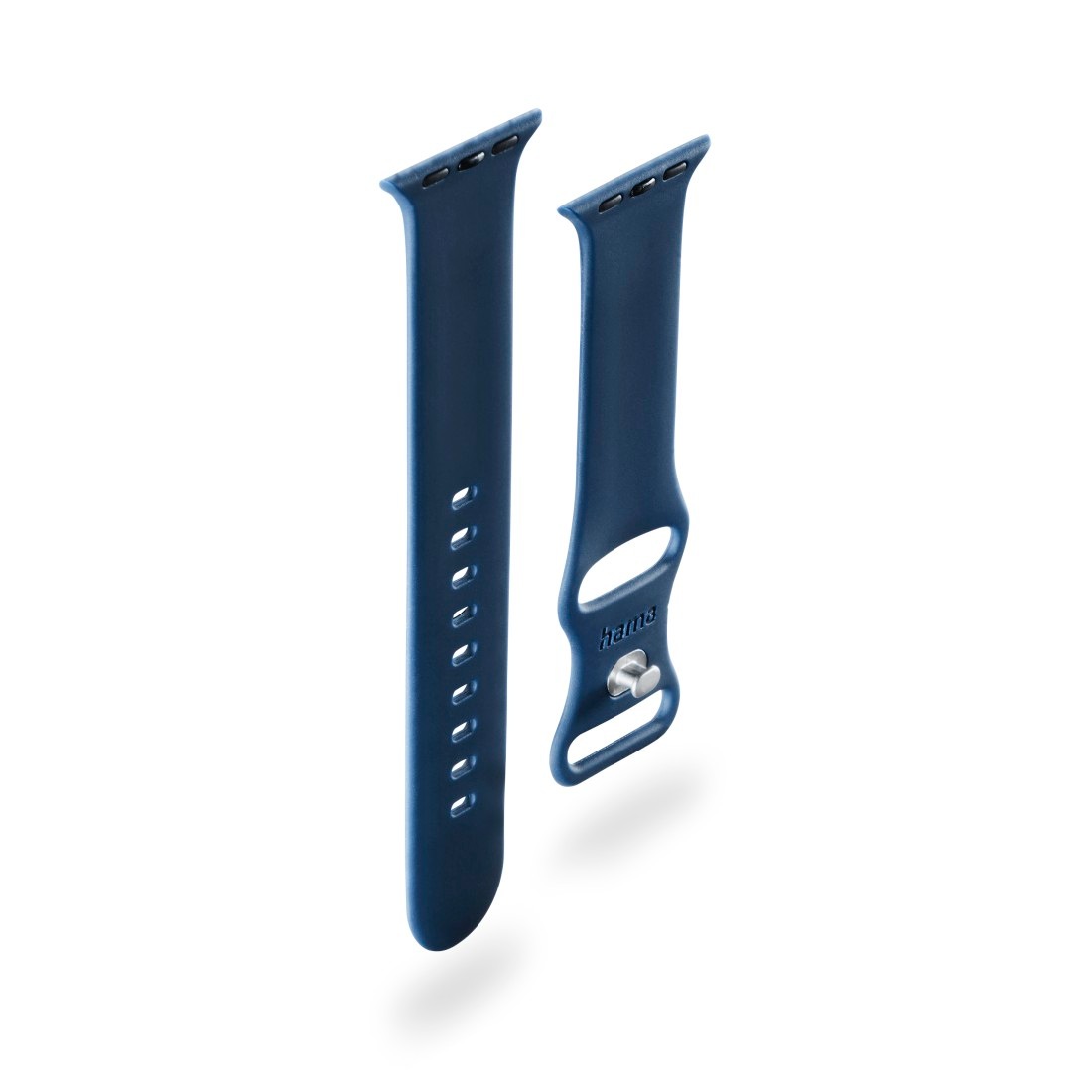 Hama Smartwatch-Armband »Armband für Apple Watch 10, Apple Watch 9, Apple Watch 8, SE/7/6/5/4«, 40 mm, 42 mm, Silikon, Druckknopf, Apple Watch 10, 7, 6, 5, 4, 3, 2, 1