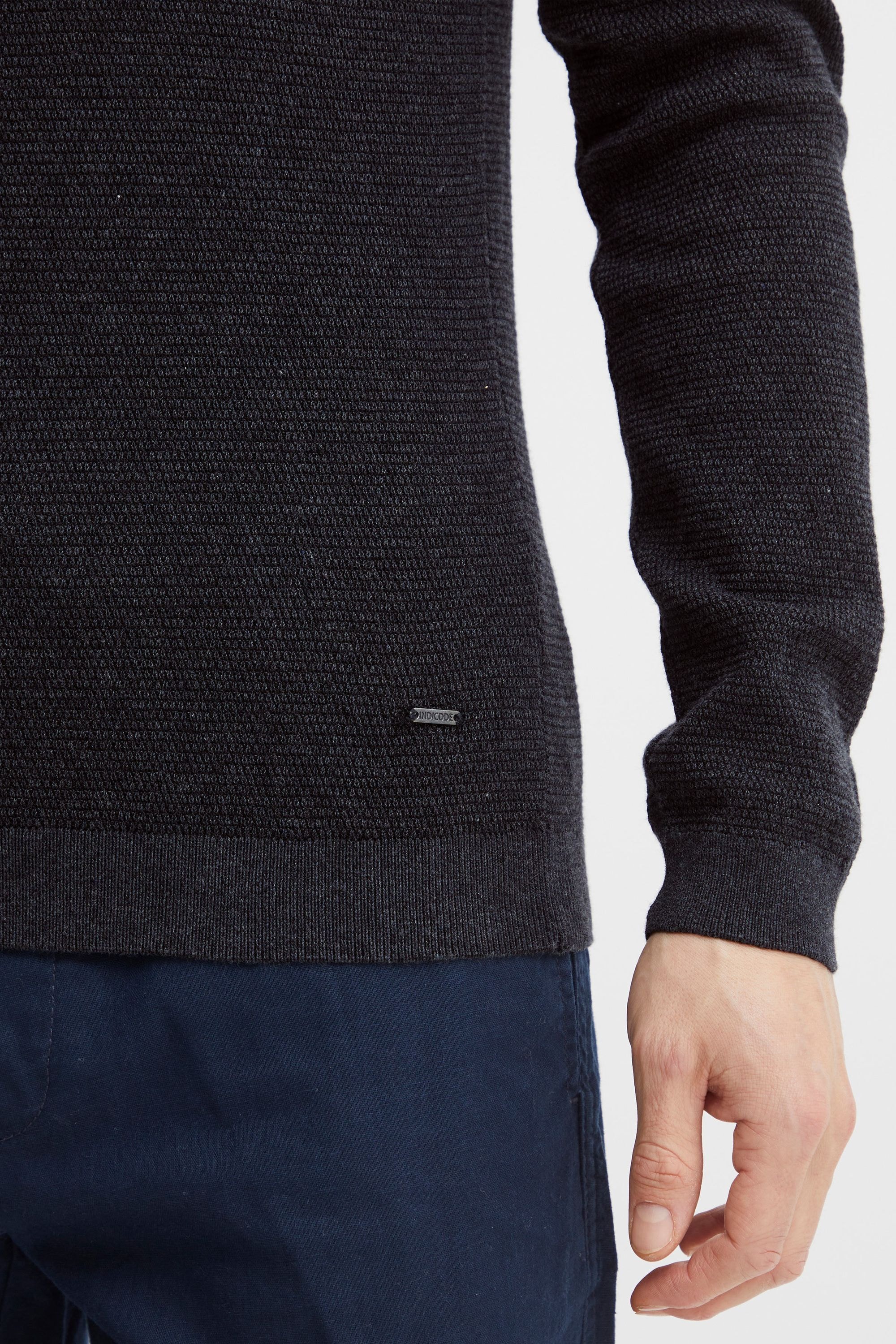 Indicode Strickfleece-Pullover »Strickpullover IDLabel«