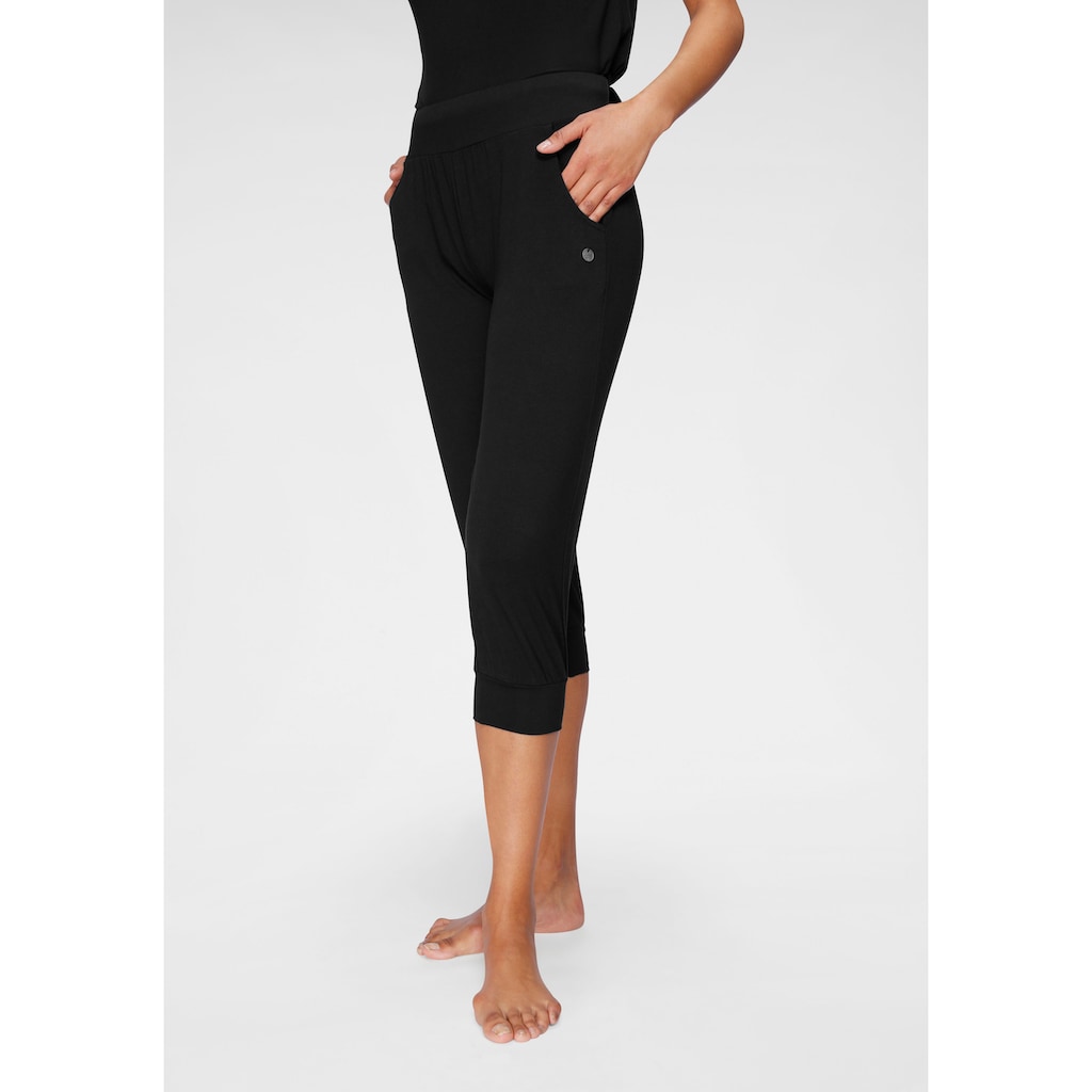 Ocean Sportswear Yogahose »Soulwear - 3/4-Yoga & Relax Hose«, mit Bündchen am Beinabschluss