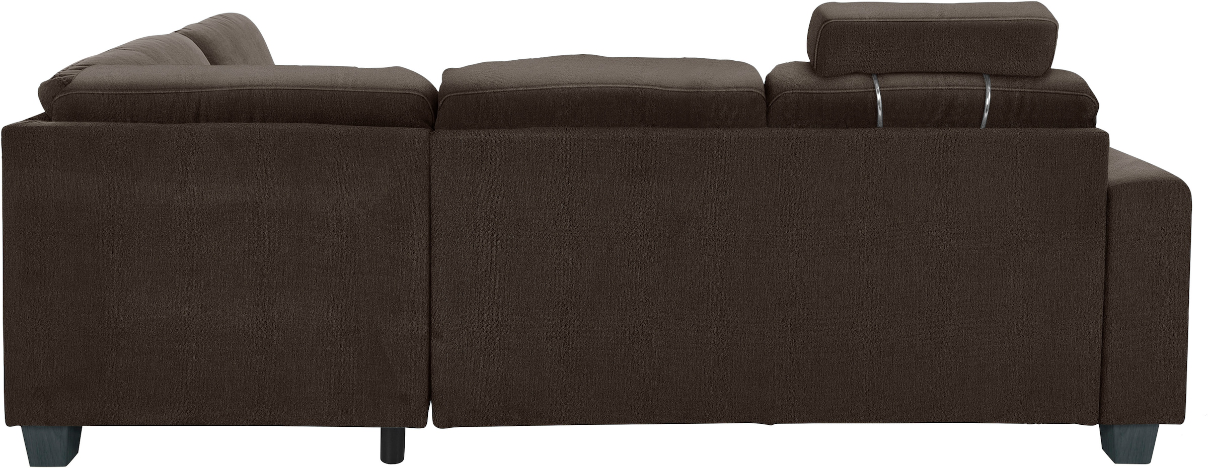 TRENDMANUFAKTUR Ecksofa »Chamber, zeitlos & elegant, bequem, L-Form«, inklusive einer Kopfstütze, wahlweise mit Schlaffunktion