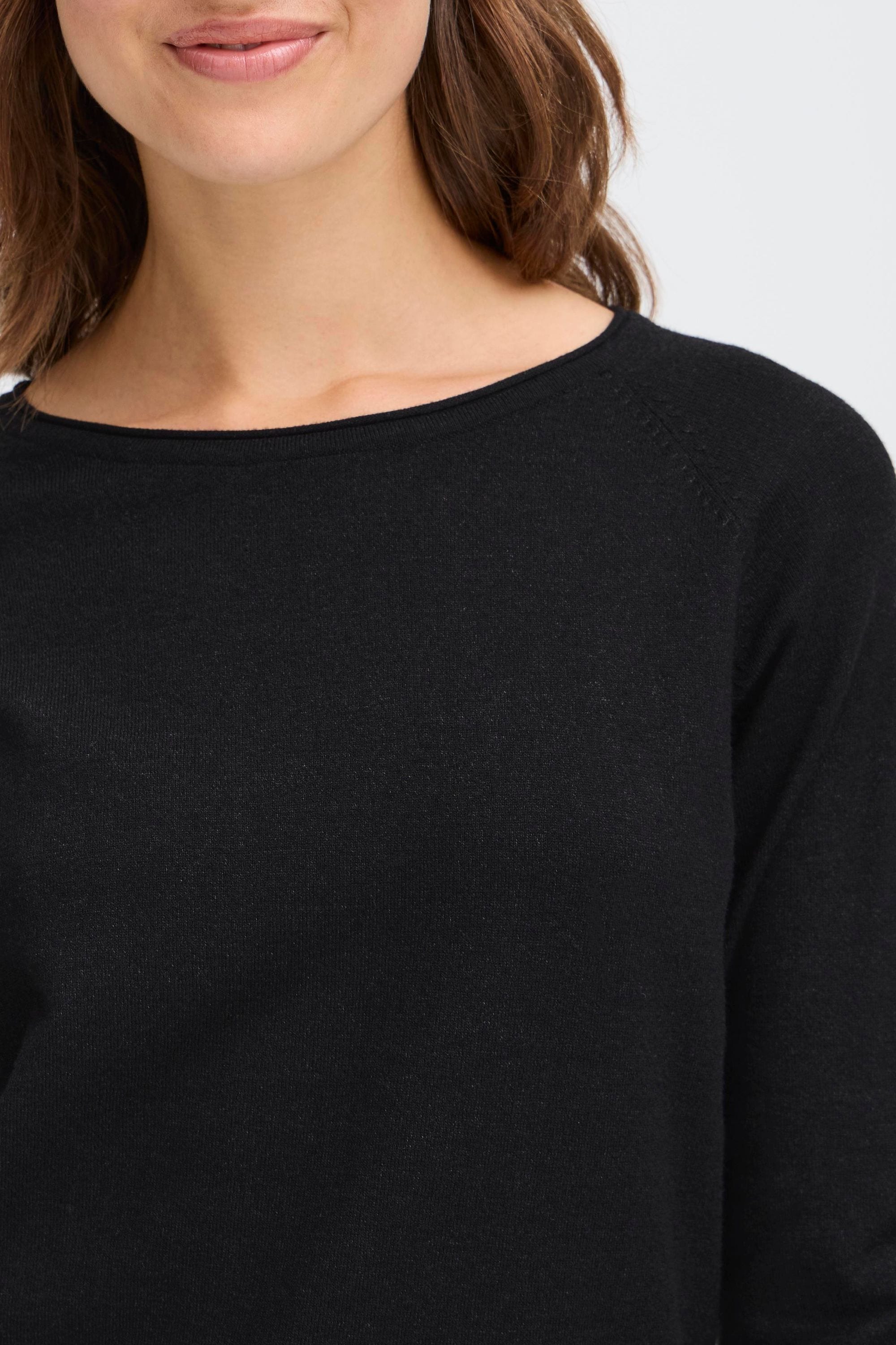 OXMO Strickfleece-Pullover »Strickpullover OXFKEANA«