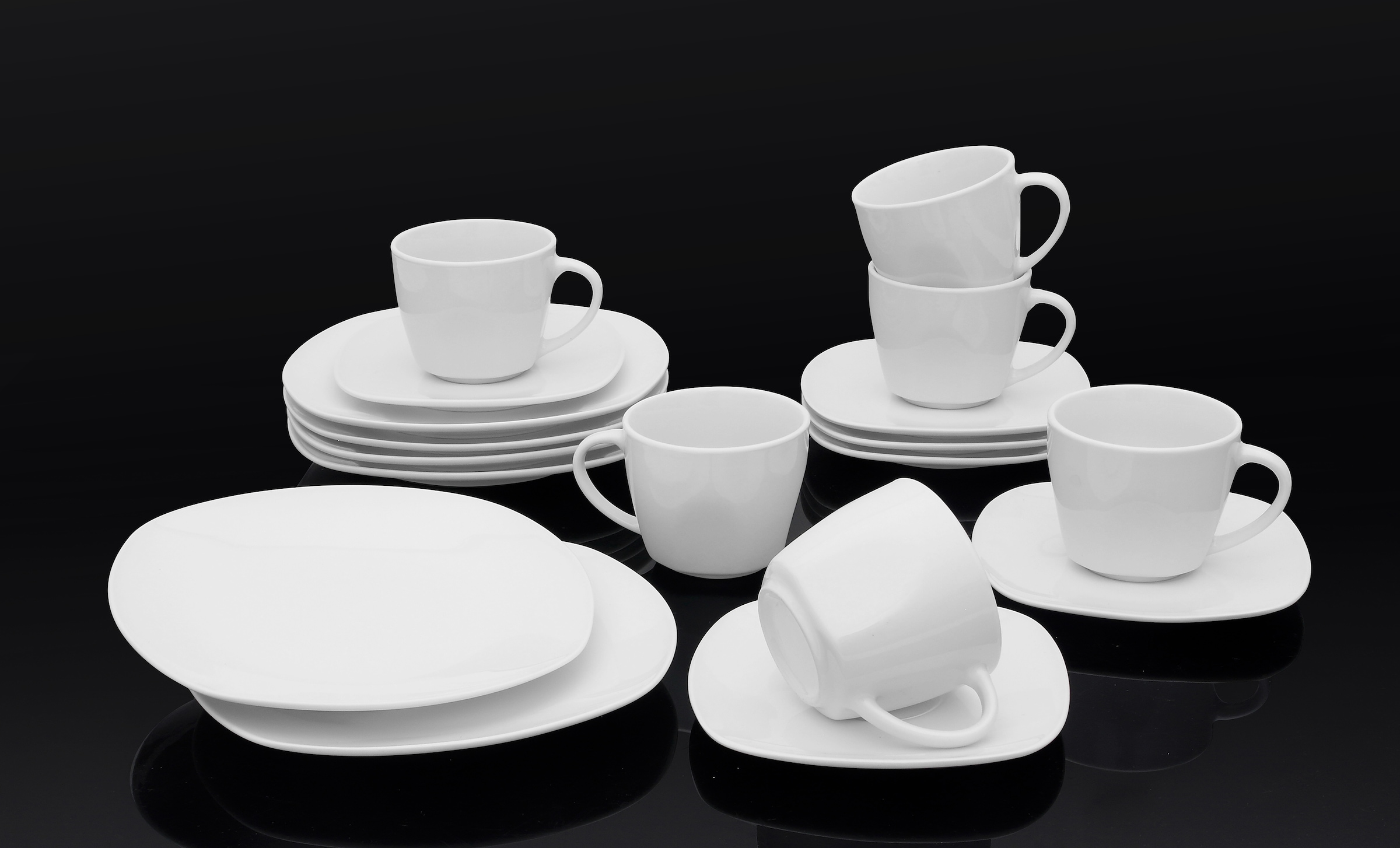 Retsch Arzberg Kaffeeservice »Geschirr-Set, Service Fino« 18 Teile, für 6 Personen