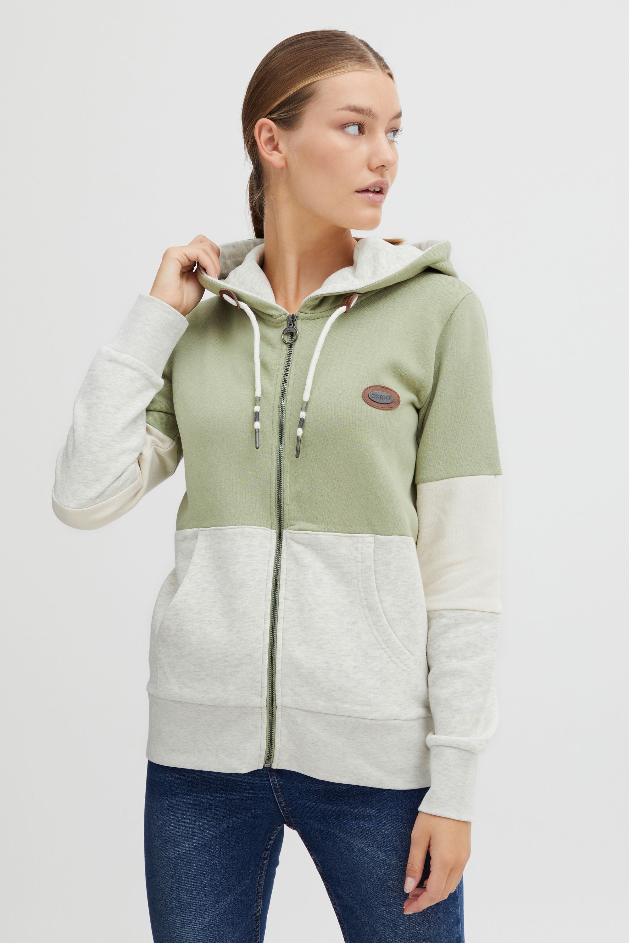 OXMO Funktions-Kapuzensweatjacke »Strickjacke OXKate«