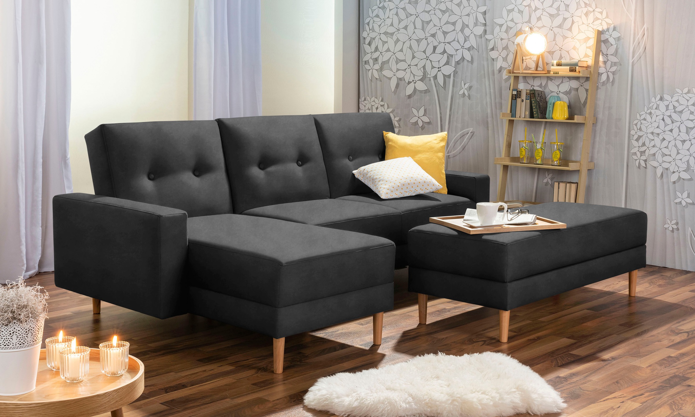 Max Winzer® Hocker »Just Chill«, mit Stauraum