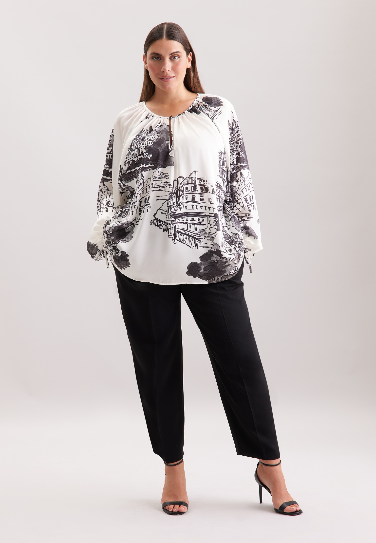 seidensticker Schlupfbluse »Schwarze Rose« 1/1 Druck