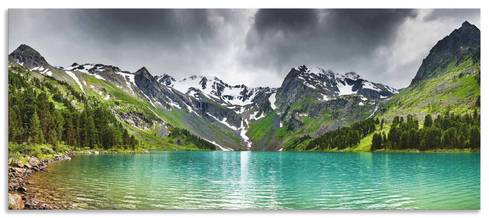 Artland Küchenrückwand »Bergsee«