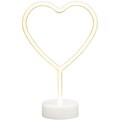 KONSTSMIDE LED Dekolicht »Schlauchsilhouette Herz«, 1 St., Warmweiß, mit 6h Timer, 78 warm weiße Dioden