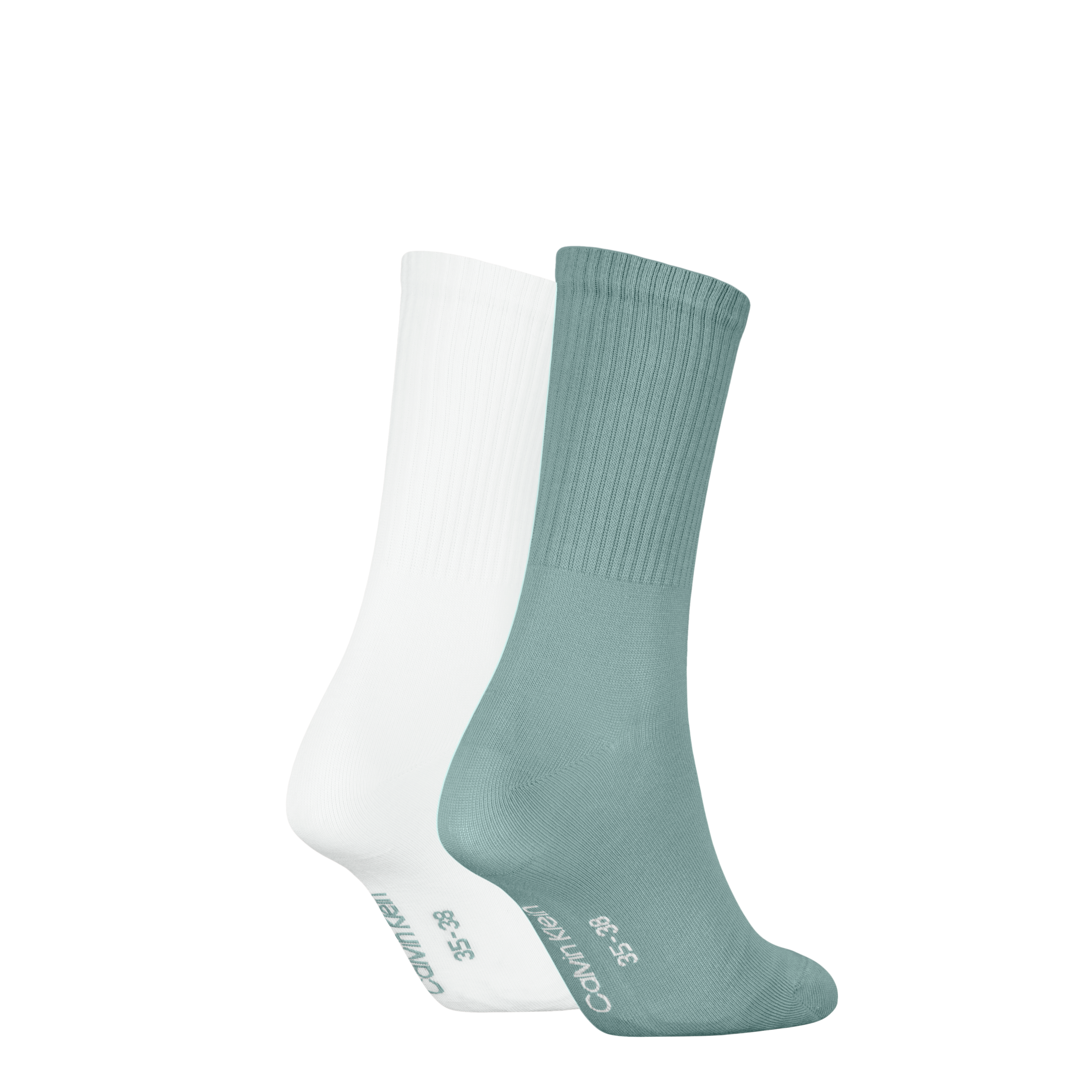 Calvin Klein Jeans Socken »CKJ WOMEN SOCK 2P MONOGRAM«, (2 Paar, 2 Paar), mit Logostickerei