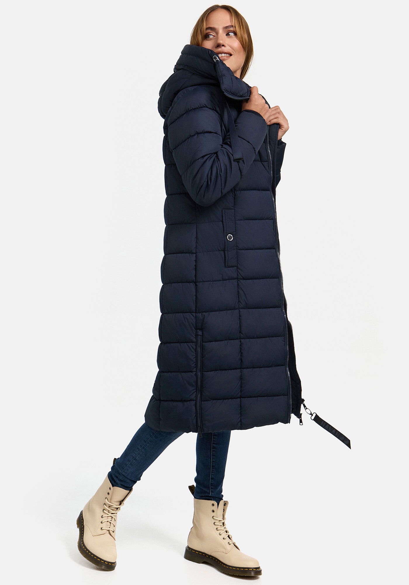 Navahoo Winterjacke »Navahoo Mondmaedchen Damen Winter Steppmantel N036«
