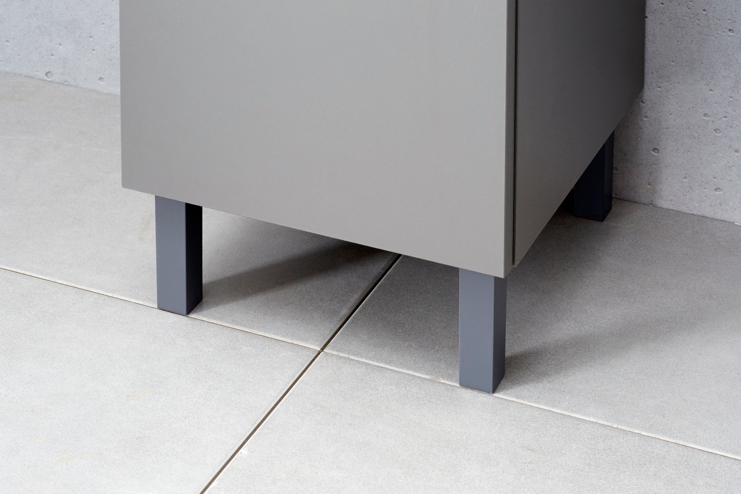 Saphir Badmöbel-Set »Quickset 3-teilig, Waschbeckenunterschrank mit LED-Spiegel« 3 Stk. tlg.