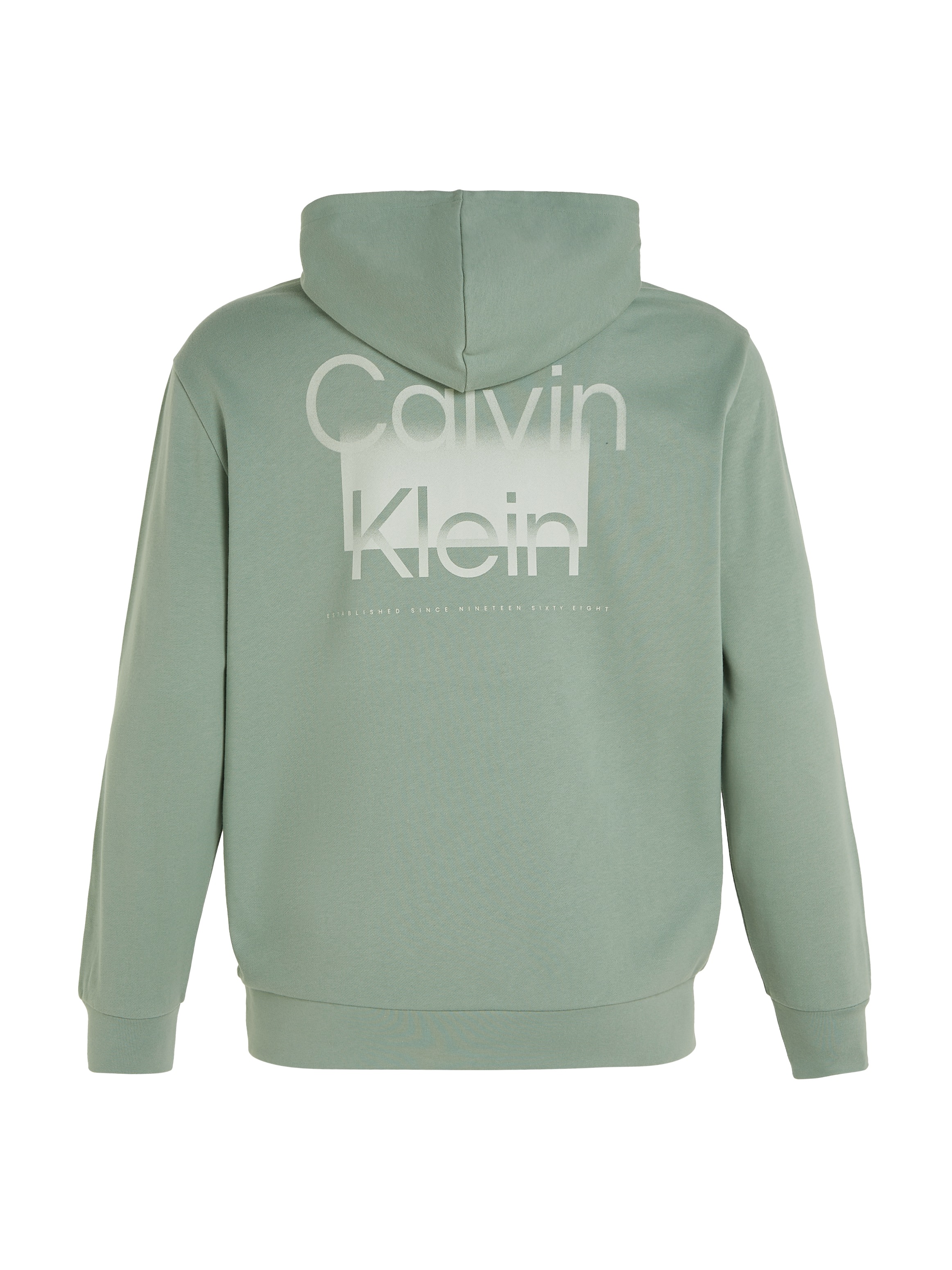 Calvin Klein Big&Tall Kapuzensweatshirt »BT_ENLARGERD BACK LOGO HOODIE«, in großen Größen mit Markenlabel