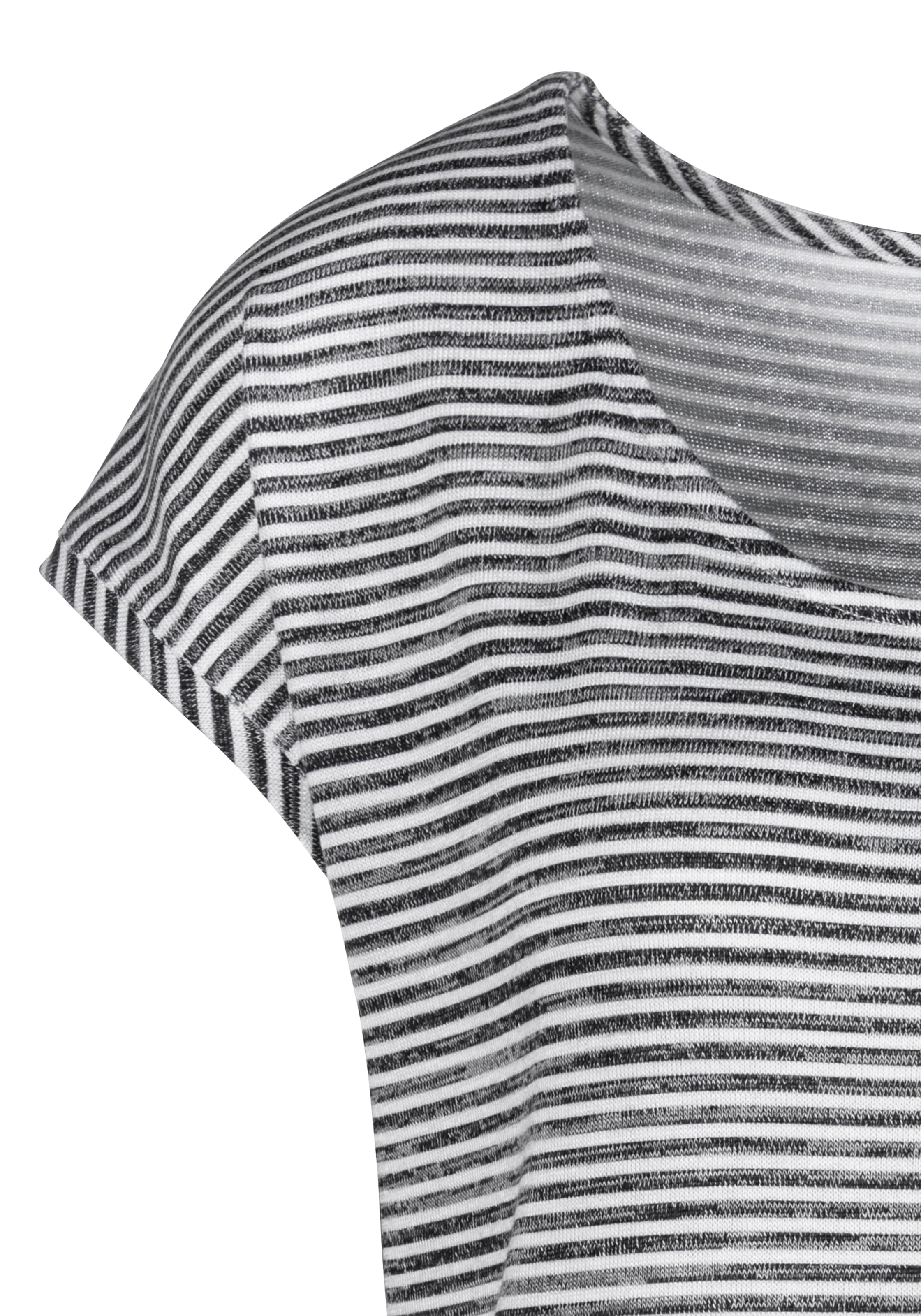 Vivance Kurzarmshirt »mit Streifendesign«, aus weicher Viskose-Qualität