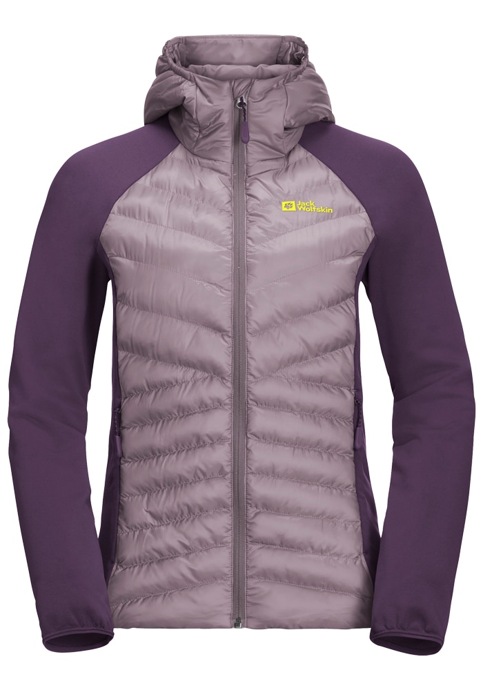 Jack Wolfskin Hybridjacke »ROUTEBURN PRO HYBRID W«, mit Kapuze