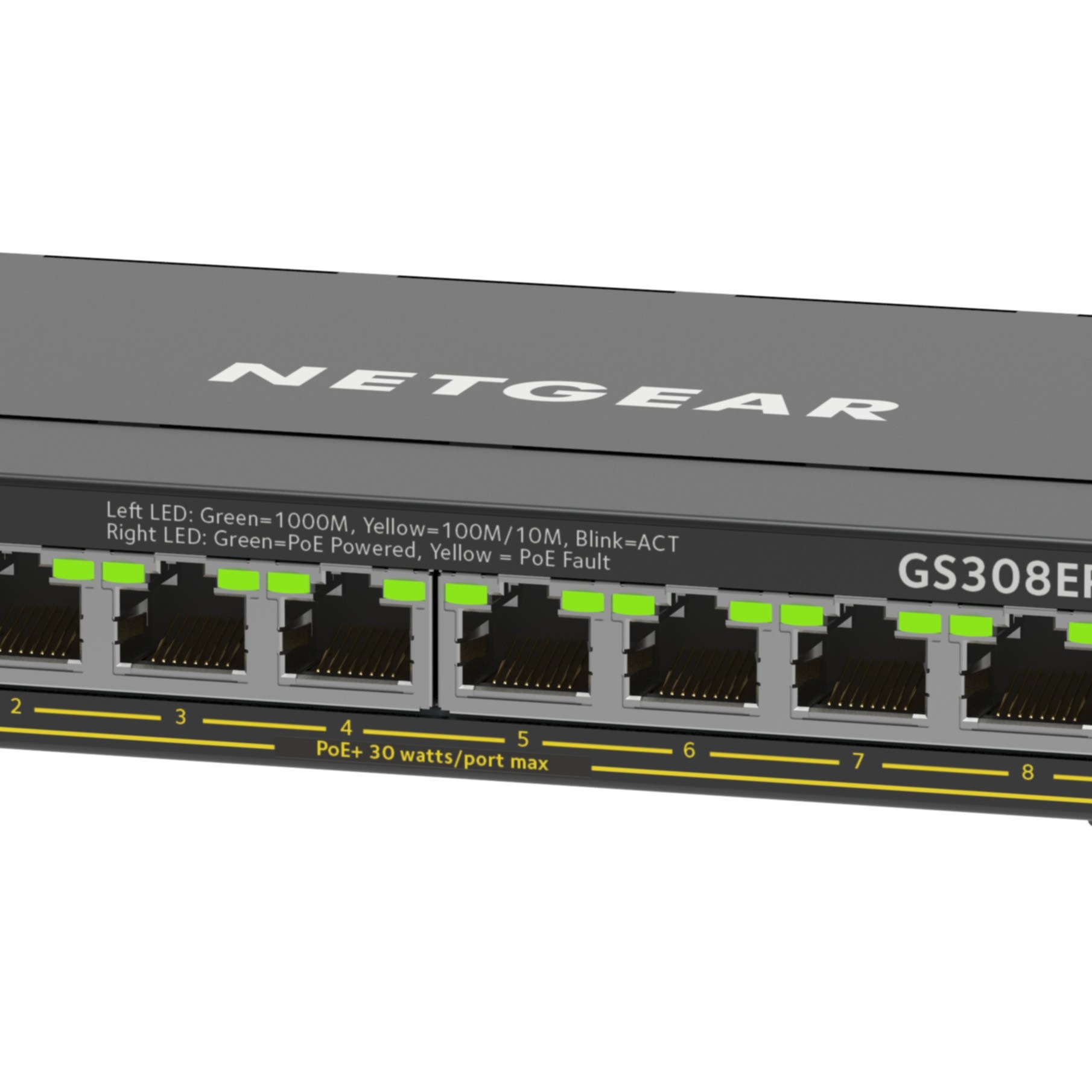 NETGEAR Netzwerk-Switch »8-Port Gigabit Ethernet PoE+ Plus Switch«