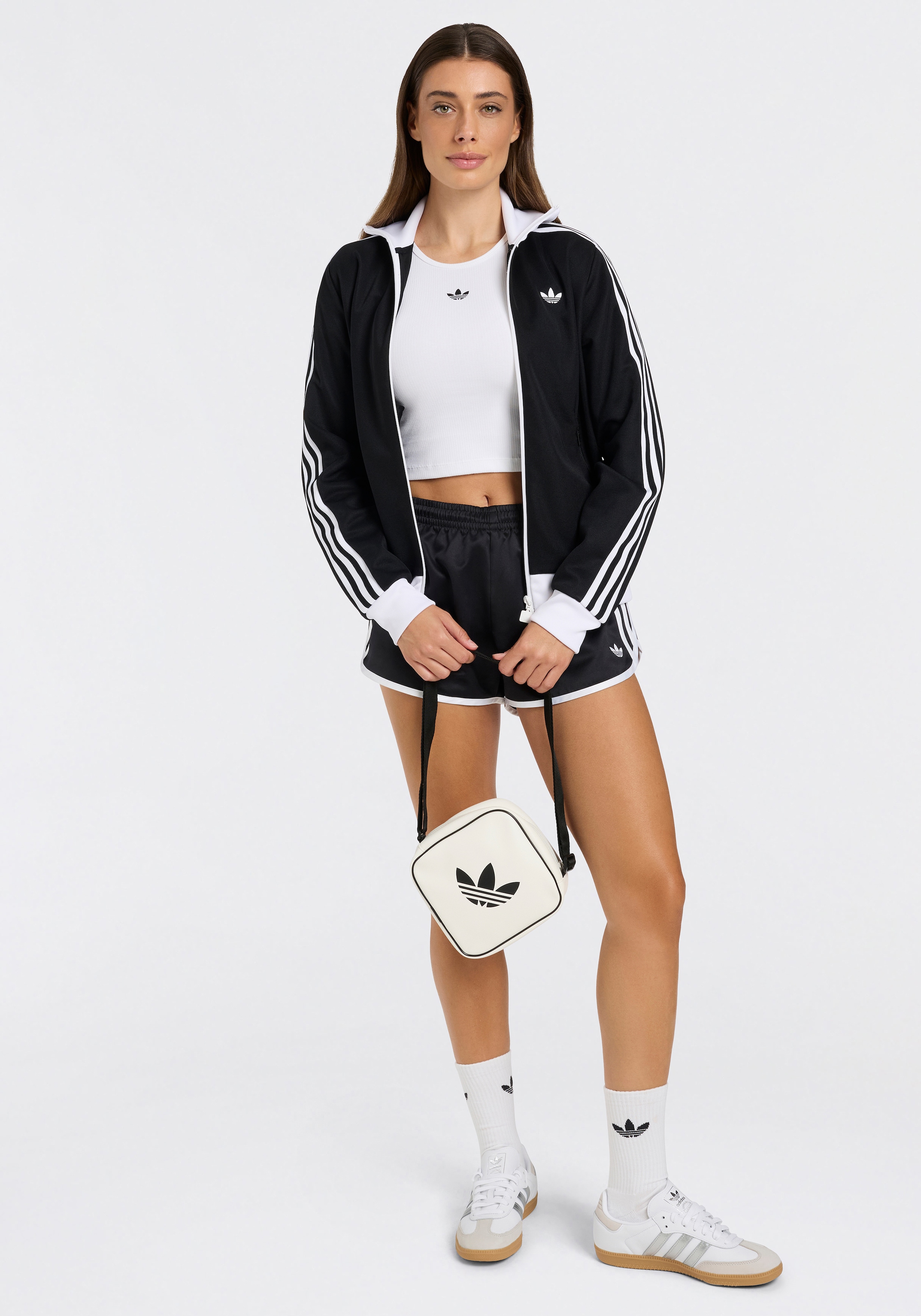 adidas Originals Trainingsjacke »CLASSIC ORIGINALS« für Erwachsene, mit Reißverschluss, aus Baumwolle