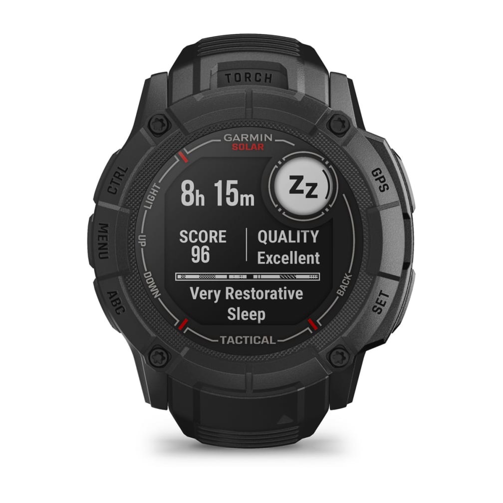 Garmin Smartwatch »Instinct 2X Solar Tactical Edition«, (2,8 cm / 1,1 Zoll), Proprietär,)