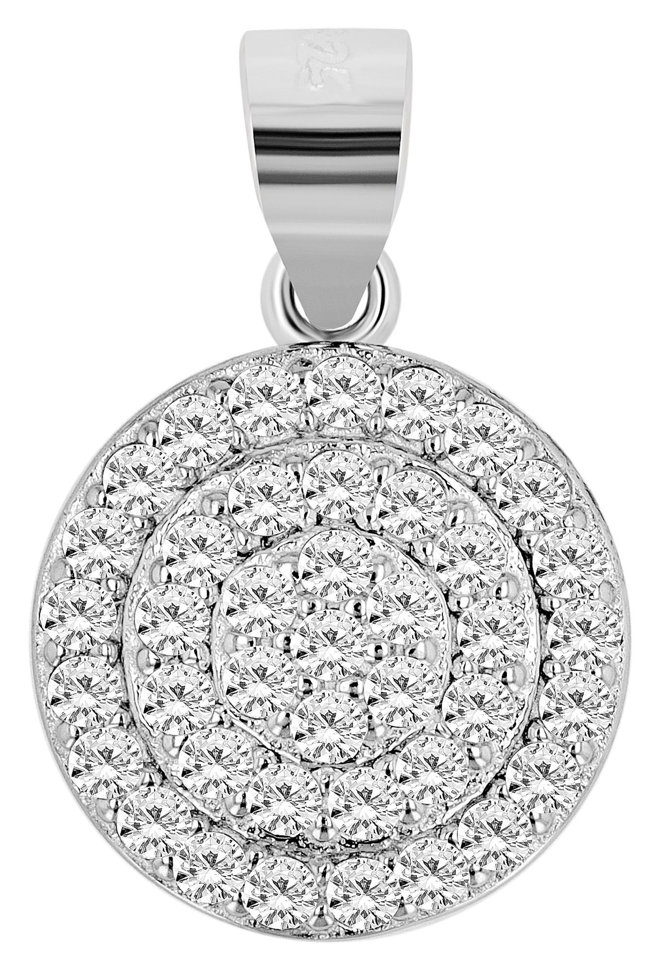 Adelia´s Kettenanhänger »Damen Anhänger aus 925 Silber mit Zirkonia«