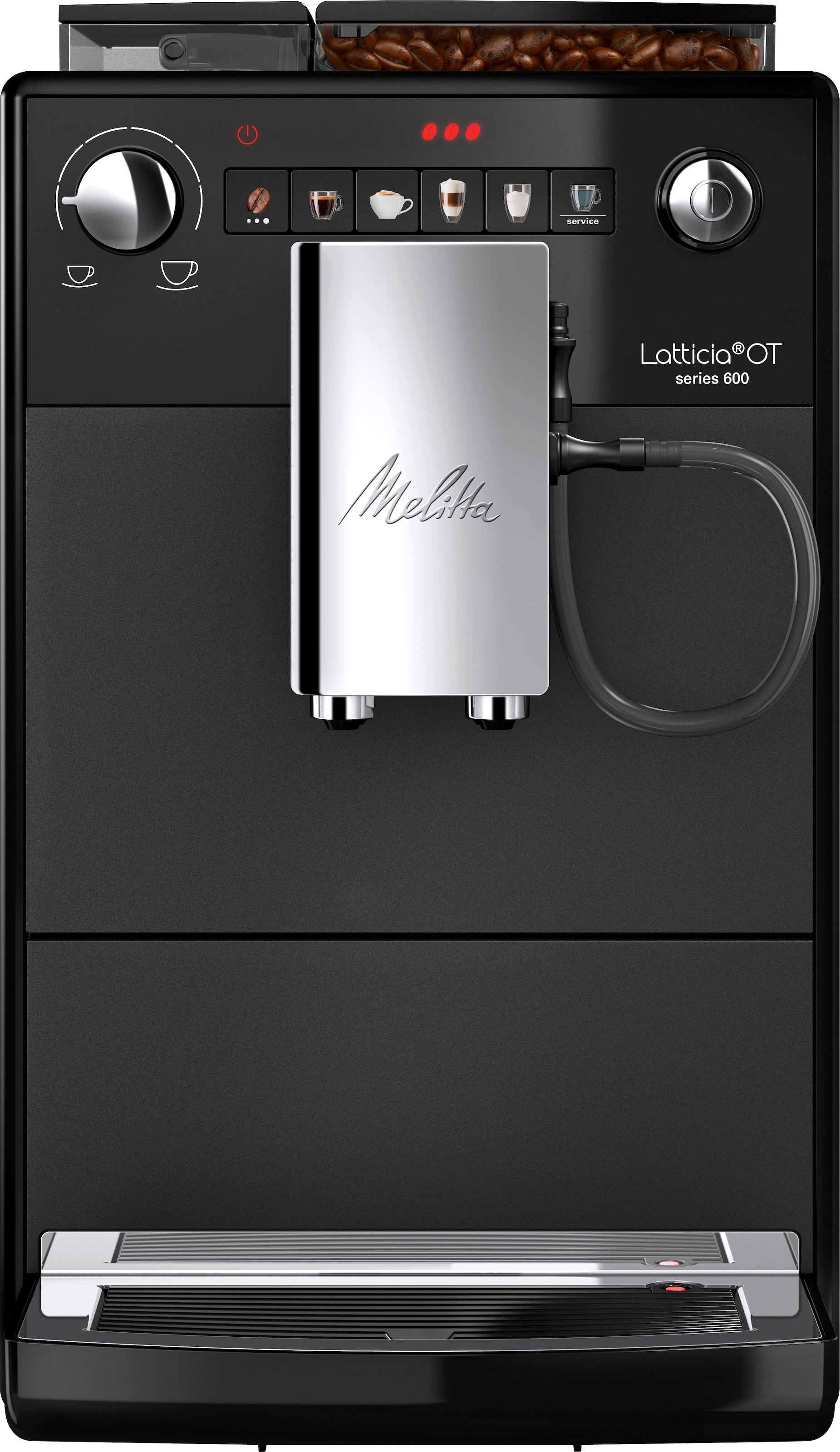 OTTO Bohnenbehälter aber F300-100, Wassertank Kaffeevollautomat »Latticia® & Online Touch kompakt, One im schwarz«, jetzt Melitta XL XL Shop