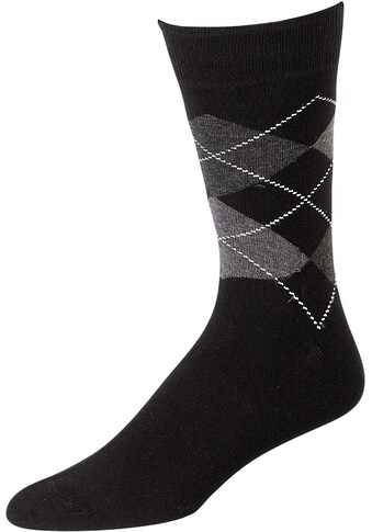 Nordpol Freizeitsocken »2945 Nordpol Socke Argyle-Muster schwarz«, 2er-Pack kaufen