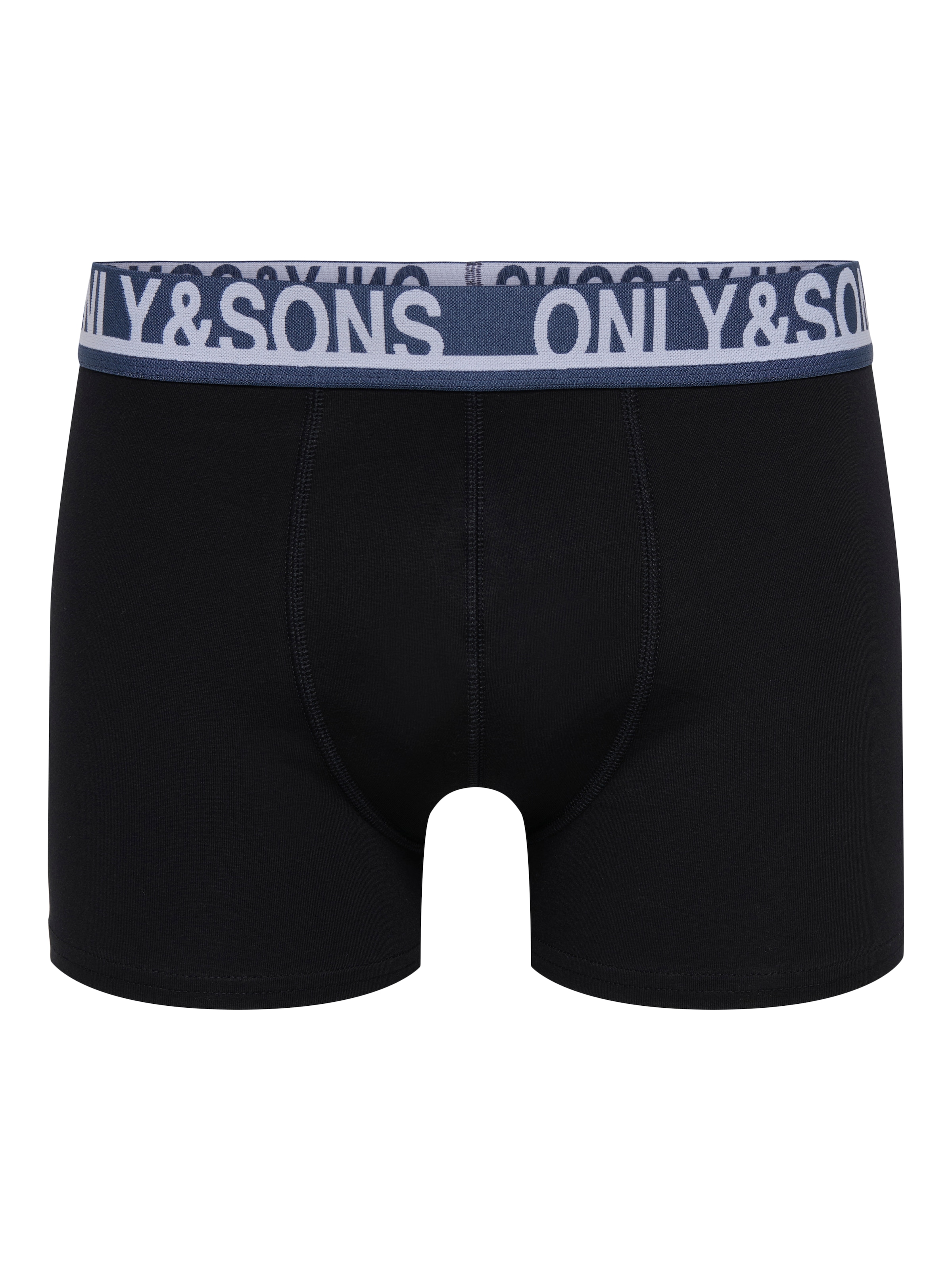 ONLY & SONS Boxershorts »ONSTREY SOLID BOXER 5PACK OTL« Packung, 5 Stk.