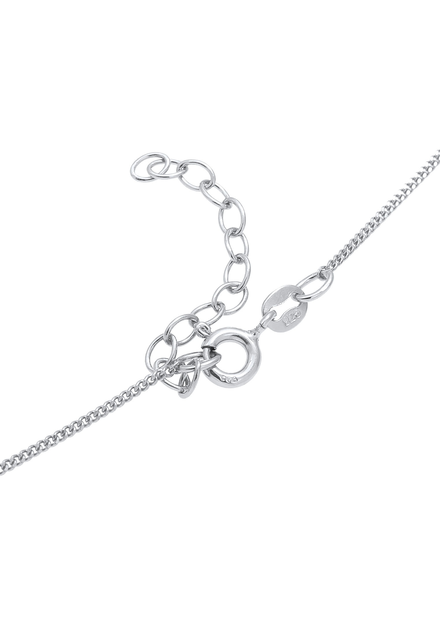 Elli Kette mit Anhänger »Halskette Blume Flower Floral 925 Silber«
