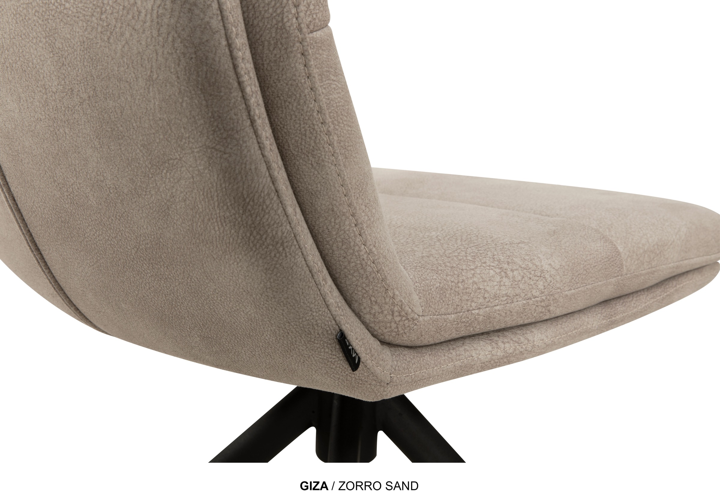 OMG Design Esszimmerstuhl »Giza« (Set) 1 Stk.Drehstuhl mit auto-return, pflegeleichter Bezug