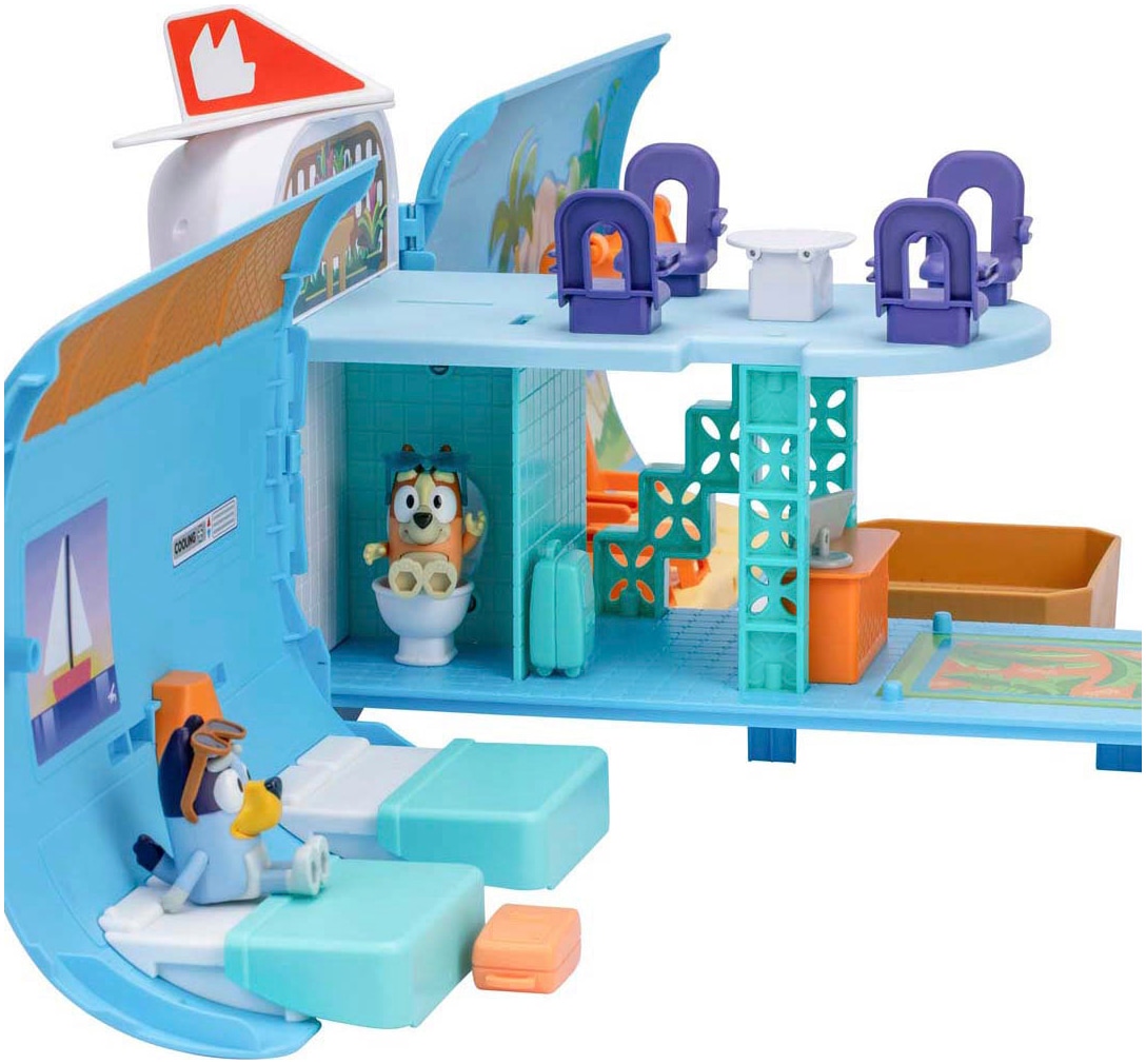 Moose Spielwelt »Bluey Flugzeug 3-in-1-Verwandlungsspielset«, mit Soundeffekt
