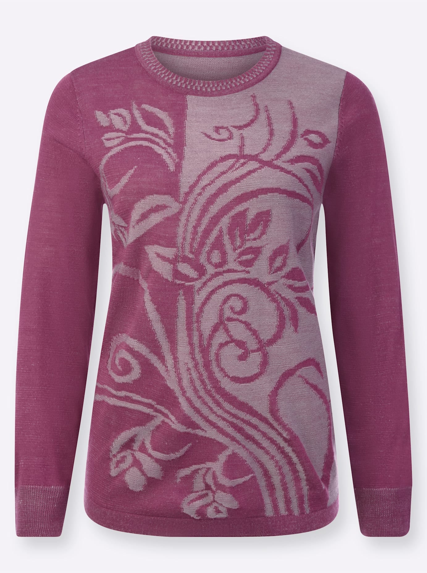 Classic Basics Jacquardpullover »Langarm-Pullover«